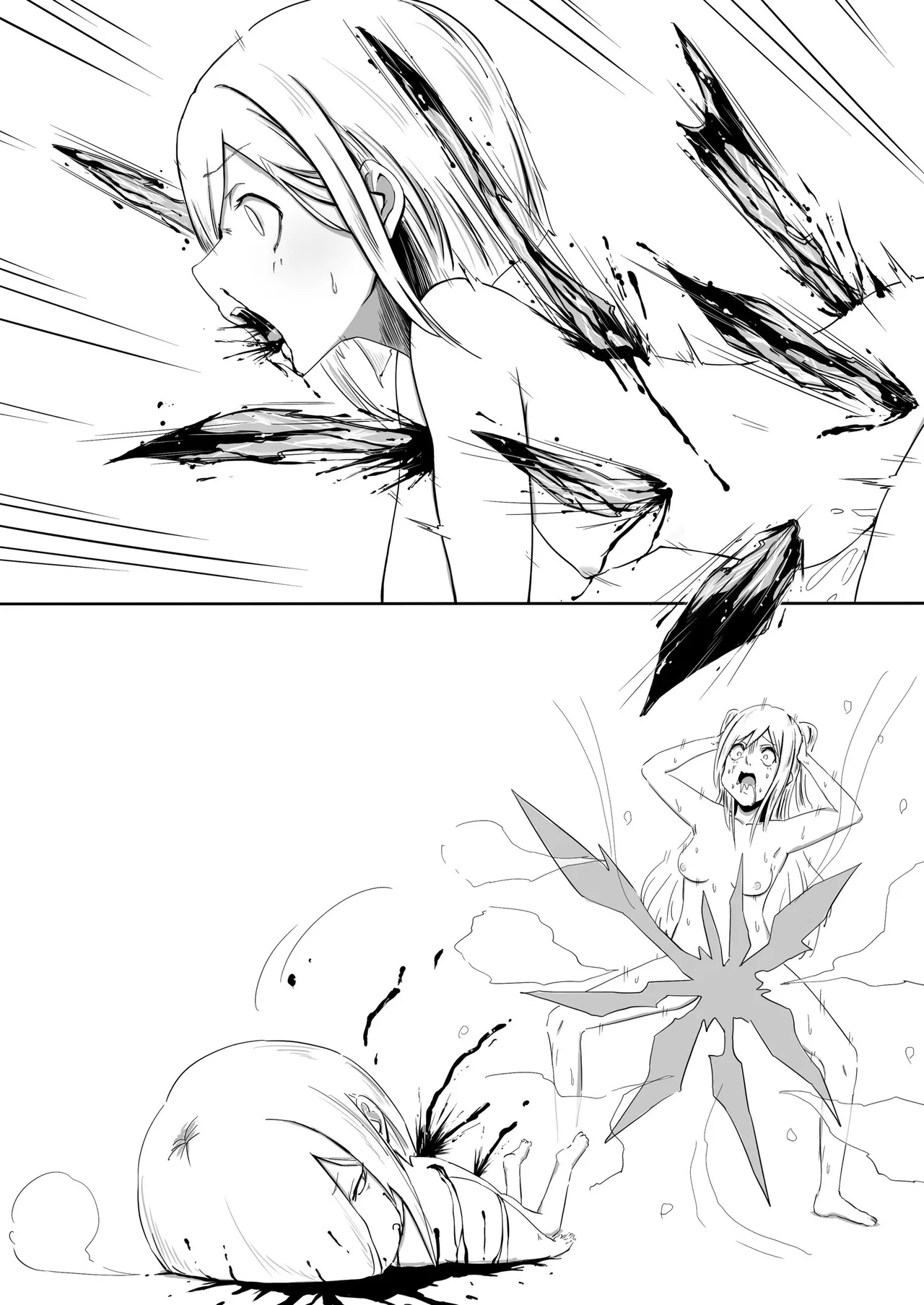 Gyaru to Yukionna page 32 original parody - schoolgirl uniform hentai manga - read online free