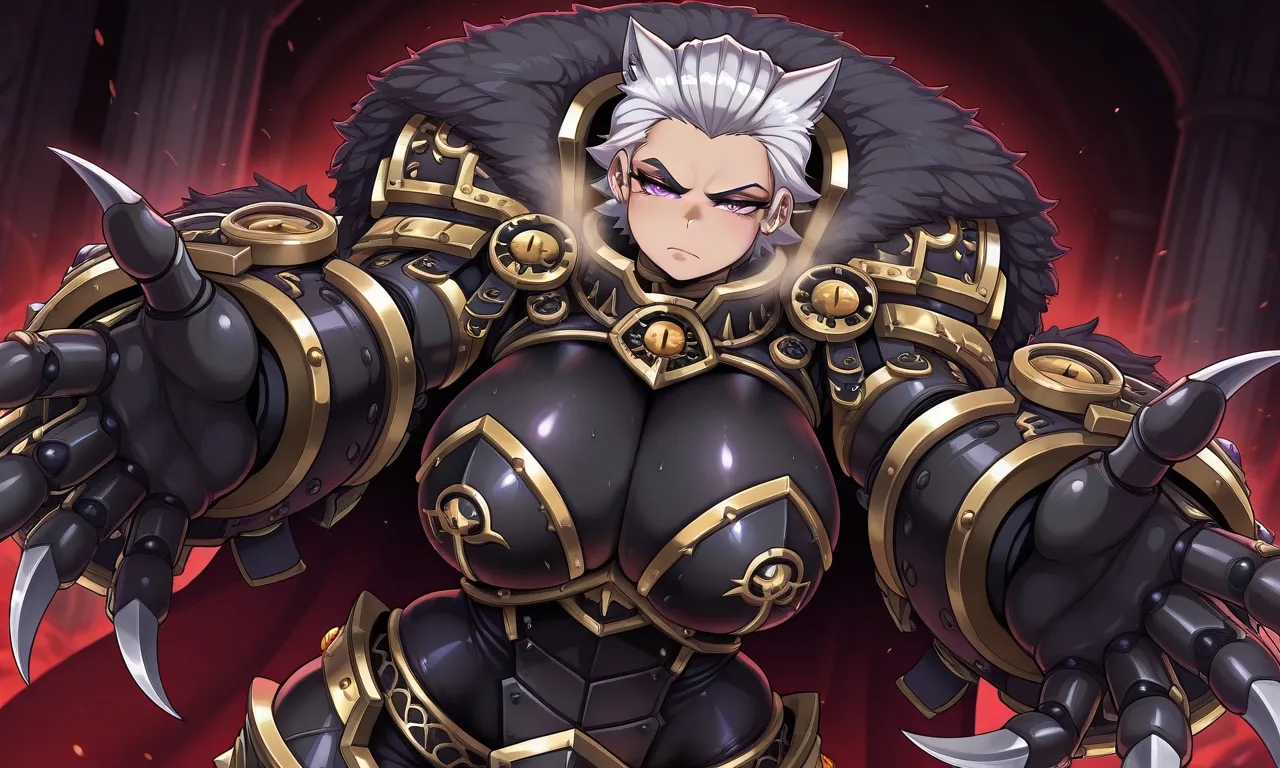 Warhammer 40k - Fem-Horus daidoujipv ai generated - Page 15