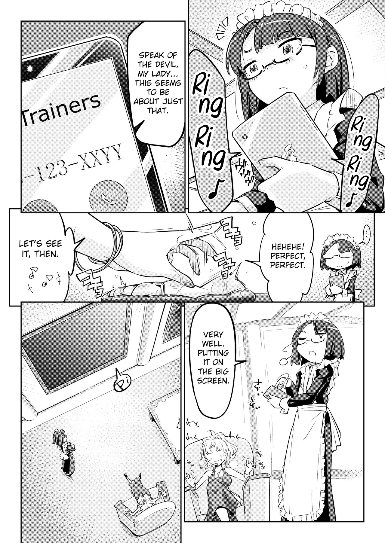 Young Rich's Girl Fall Into Foot Tickling Hell + Bonus Page page 9 original parody - maid sweating hentai manga - read online free