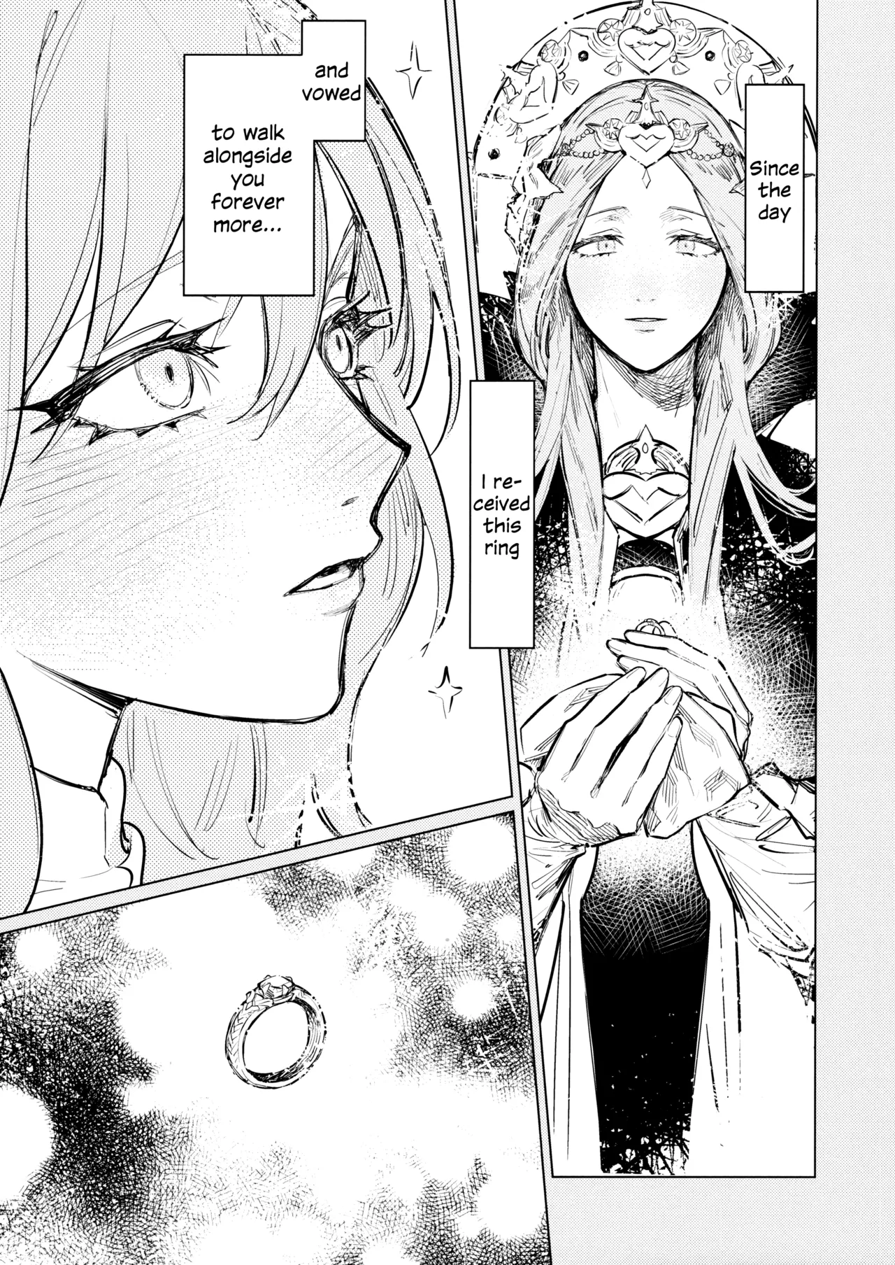 Yawarakai Uroko | Gentle Scales page 10 featuring byleth eisner fire emblem parody - yuri kissing hentai manga - read online free