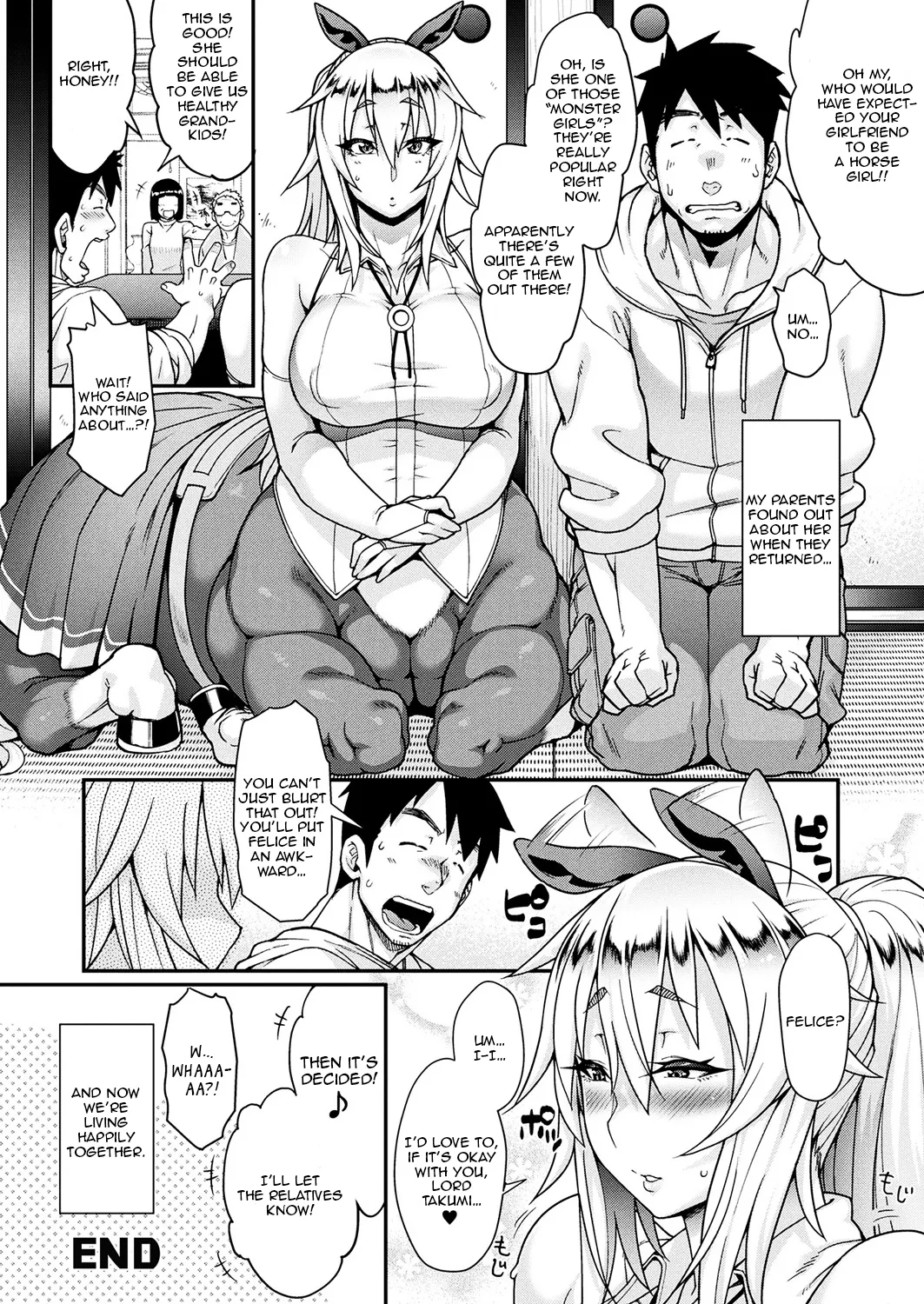 [Jun] Kemonokko Tsuushin ~Uma Musume Felice~ | Animal Girl Hotline ~ Horse Girl Felice ~ (COMIC Unreal 2018-02 Vol. 71) [English] [Translation] [Digital] page 24 - sole female sole male hentai manga - read online free