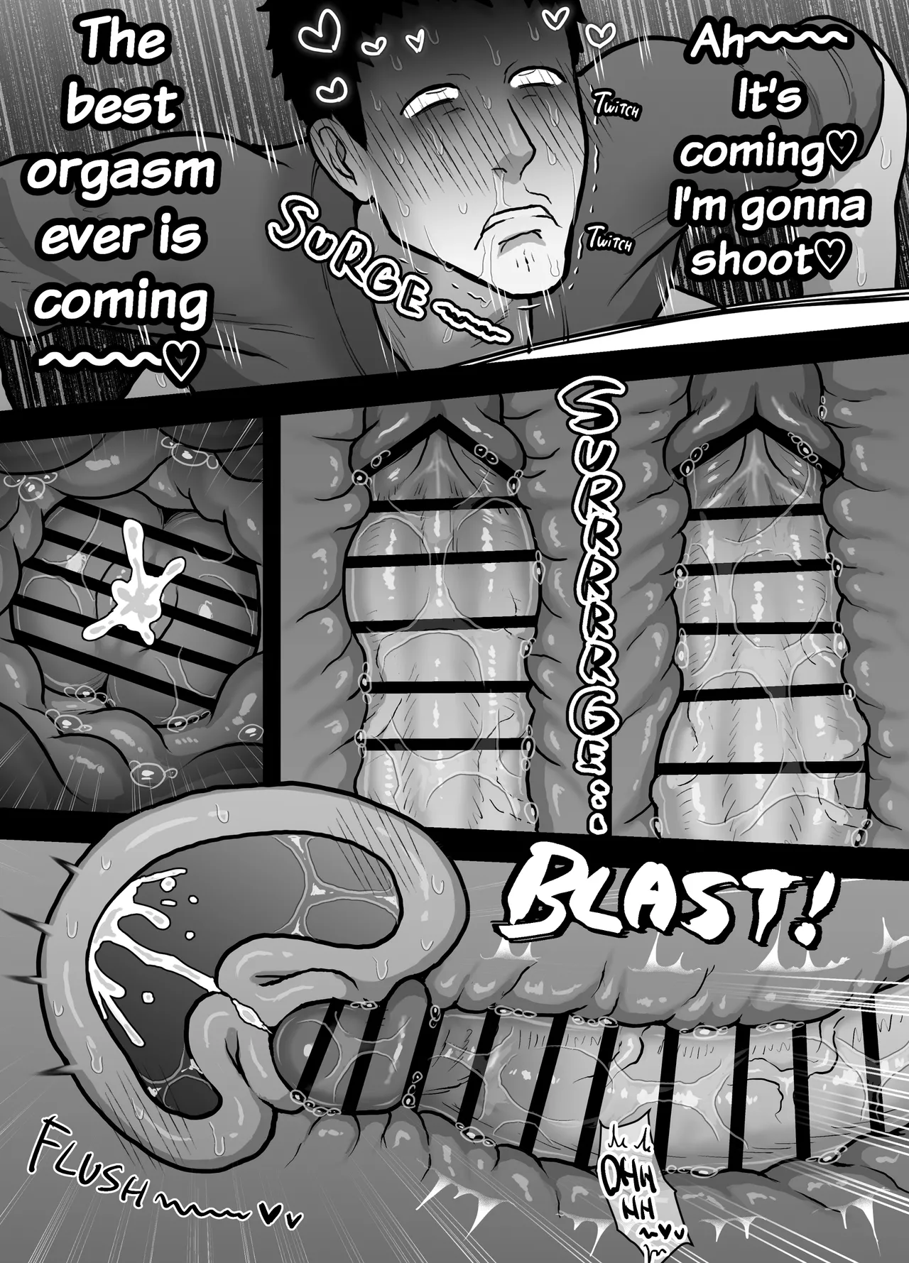 Gloryhole Sex with the Cuntboy Neighbor page 36 original parody - nakadashi x-ray hentai manga - read online free