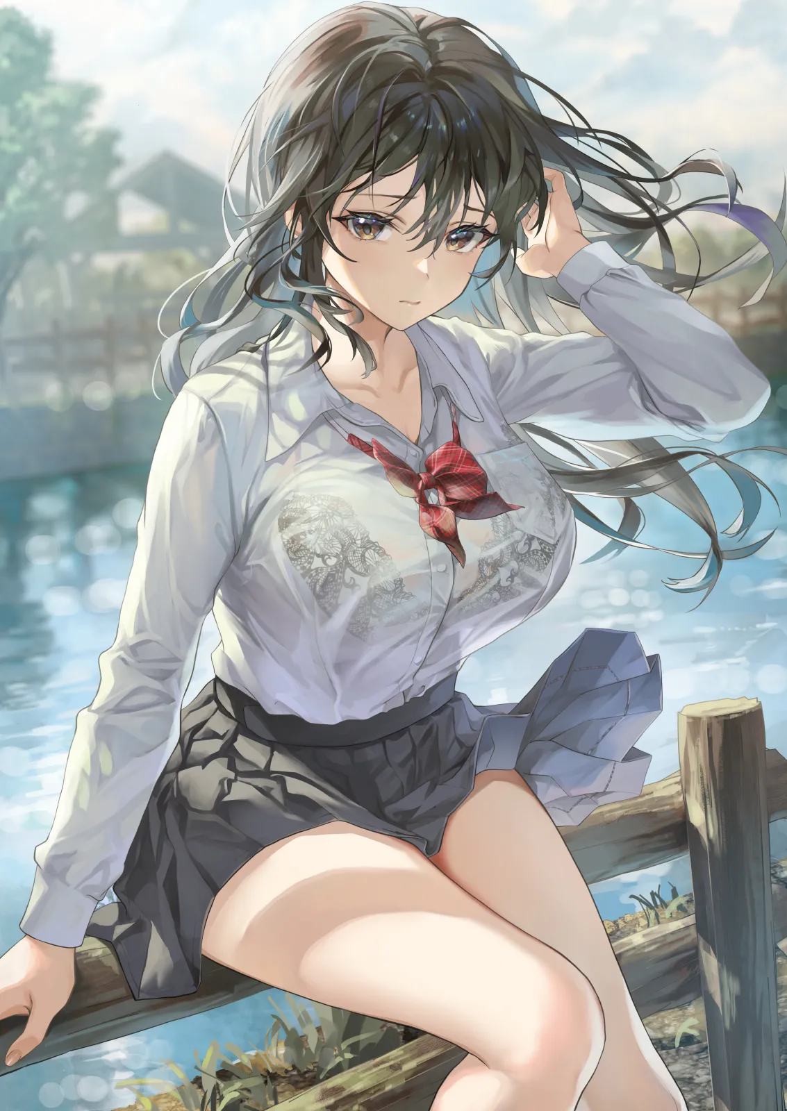 Sagejou Soushuuhen page 403 featuring koyomi araragi kantai collection parody - big breasts garter belt hentai manga - read online free