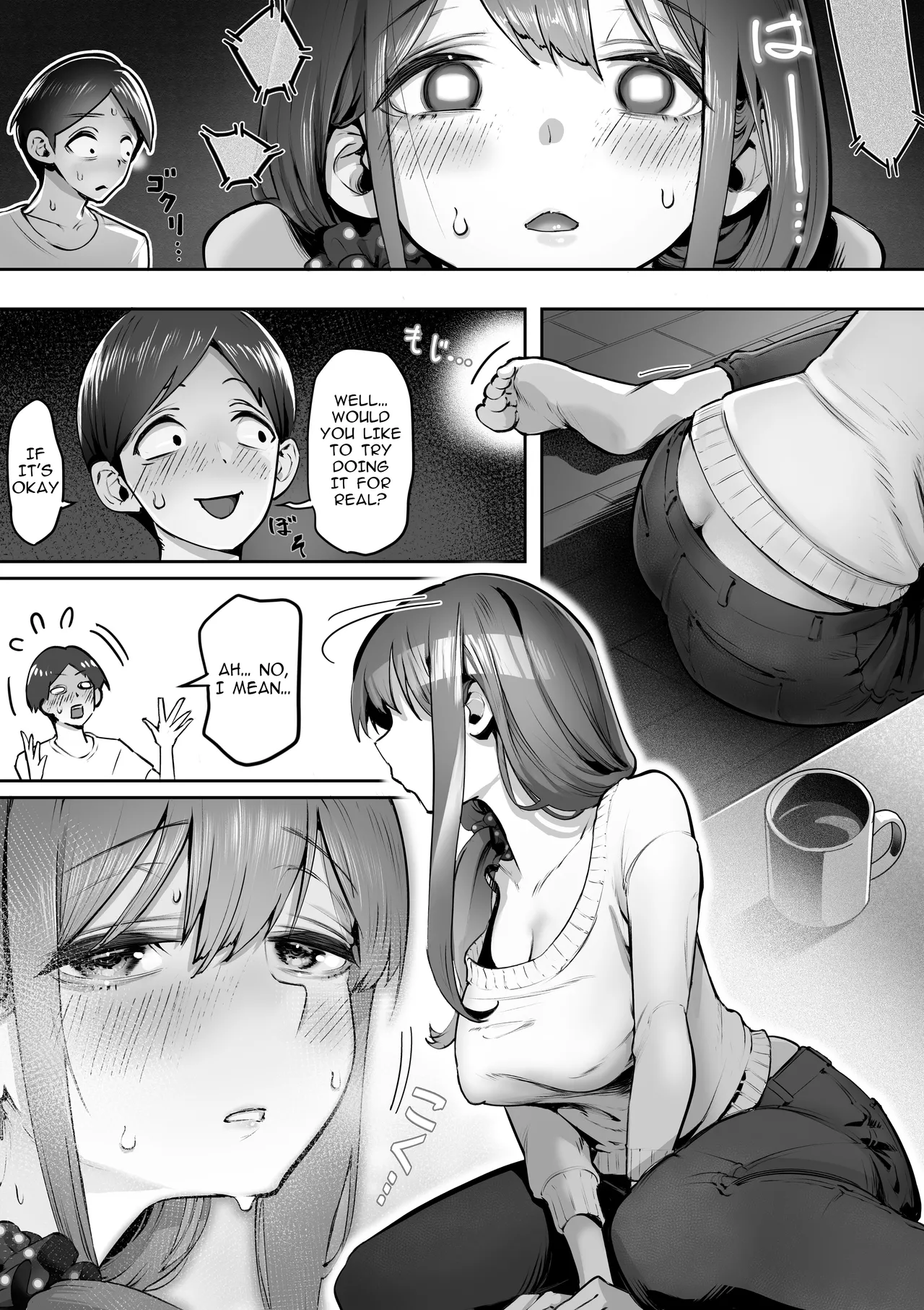 Adult Shop no Wakazuma-san | Young wife at an adult shop page 11 original parody - sole female sole male hentai manga - read online free