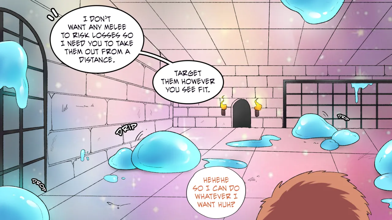 Dokidoki Dungeon page 40 original parody - full color transformation hentai manga - read online free