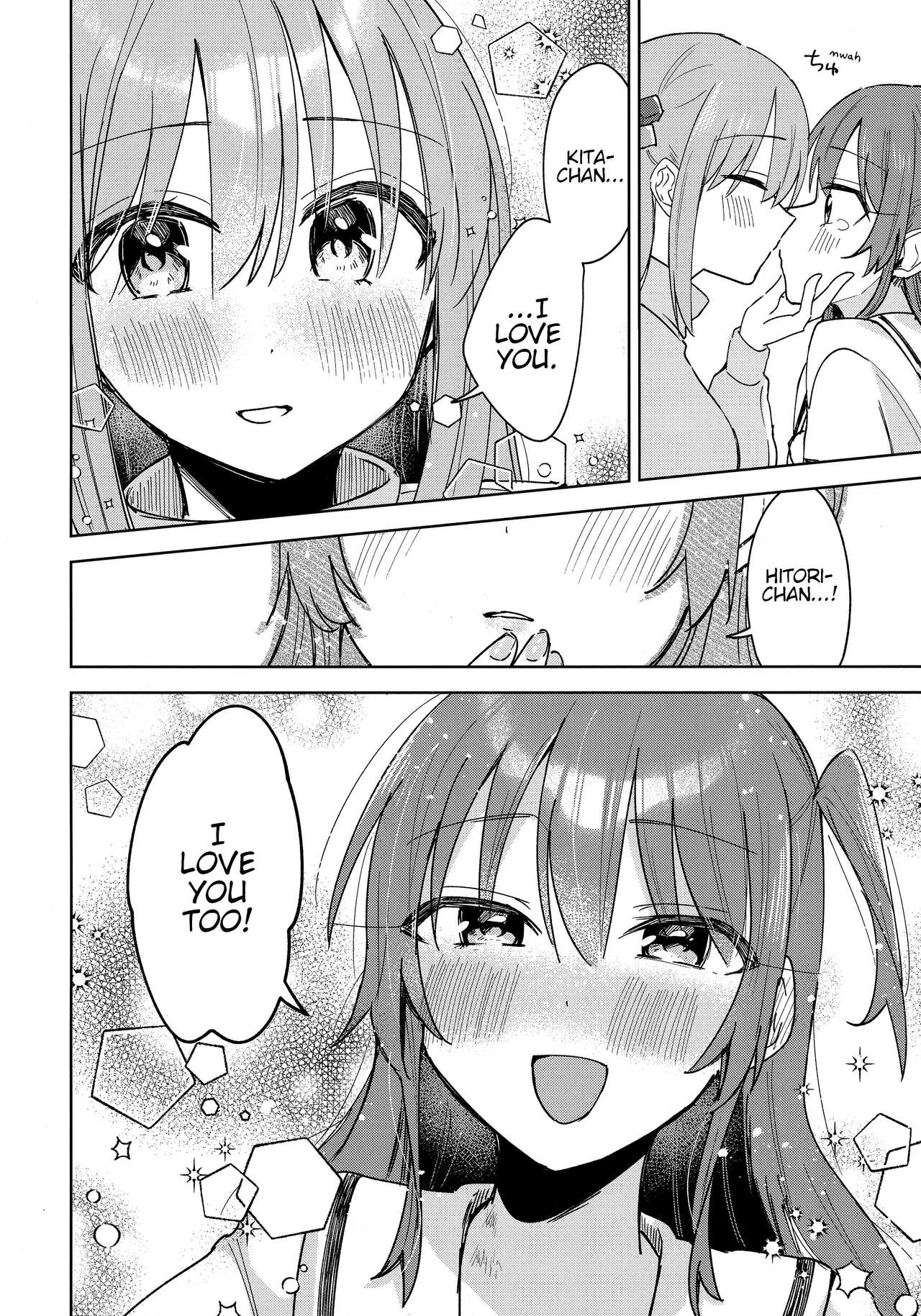 Love Song o Utaitai | I Want to Sing You a Love Song page 13 featuring hitori gotou bocchi the rock parody - rough translation yuri hentai manga - read online free