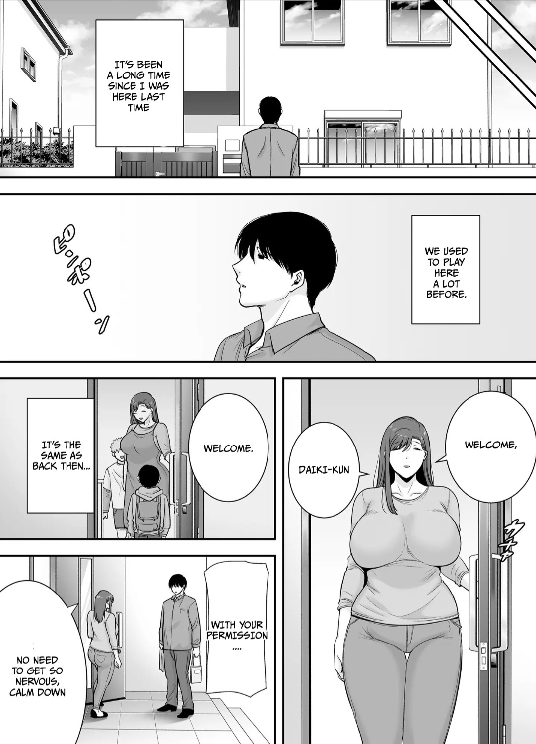 [Ogon Shinshi Club (Cloudy)] Mariko-san to Boku ~Beit Saki no Hitozuma to no Furin Kankei~ | Mariko-san and Me ~An Affair with a Married Woman from My Part-Time Job~ 2 [English] page 33 original parody - sole female sole male hentai manga - read online free