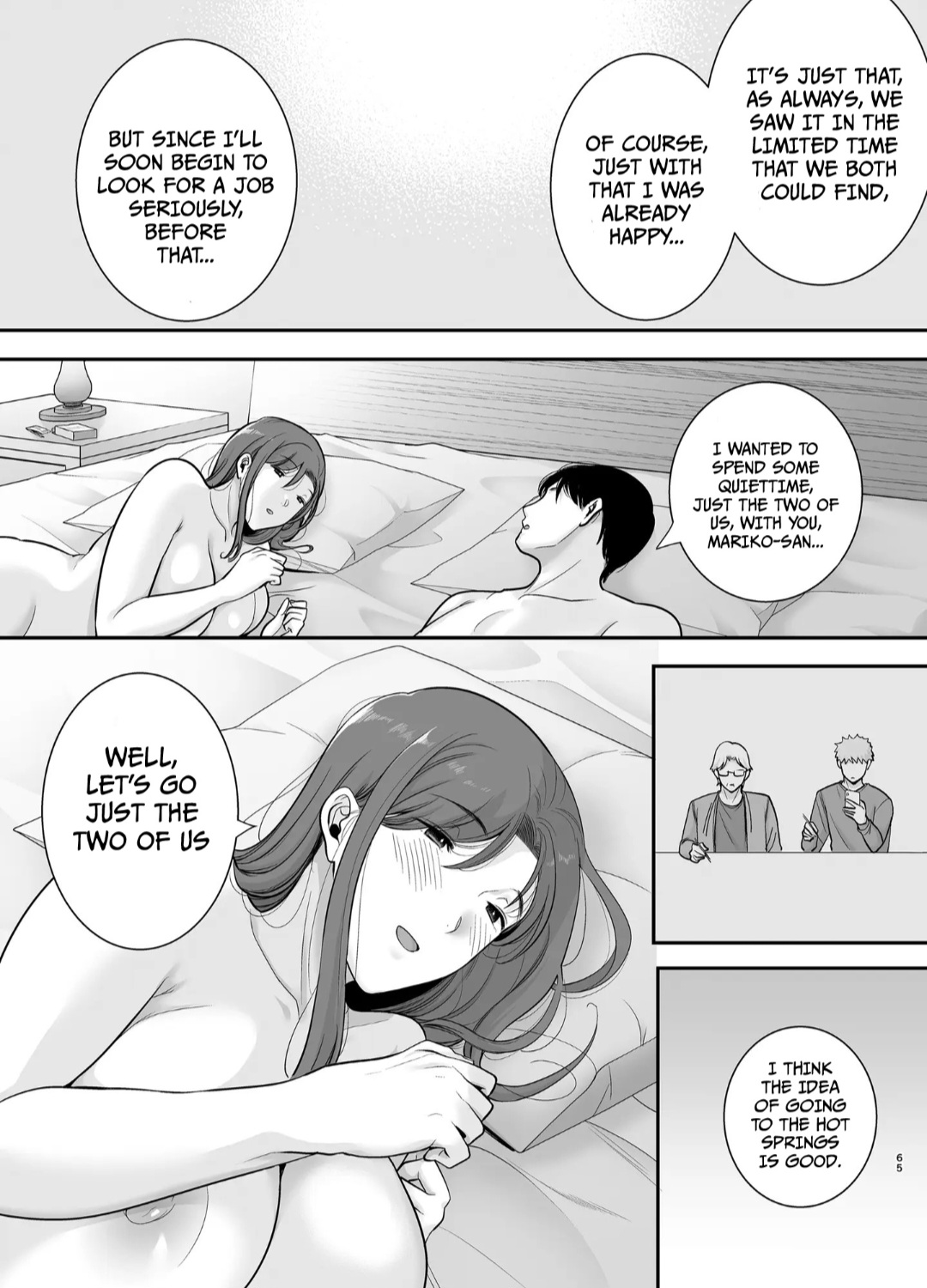 [Ogon Shinshi Club (Cloudy)] Mariko-san to Boku ~Beit Saki no Hitozuma to no Furin Kankei~ | Mariko-san and Me ~An Affair with a Married Woman from My Part-Time Job~ 2 [English] page 64 original parody - milf big breasts hentai manga - read online free