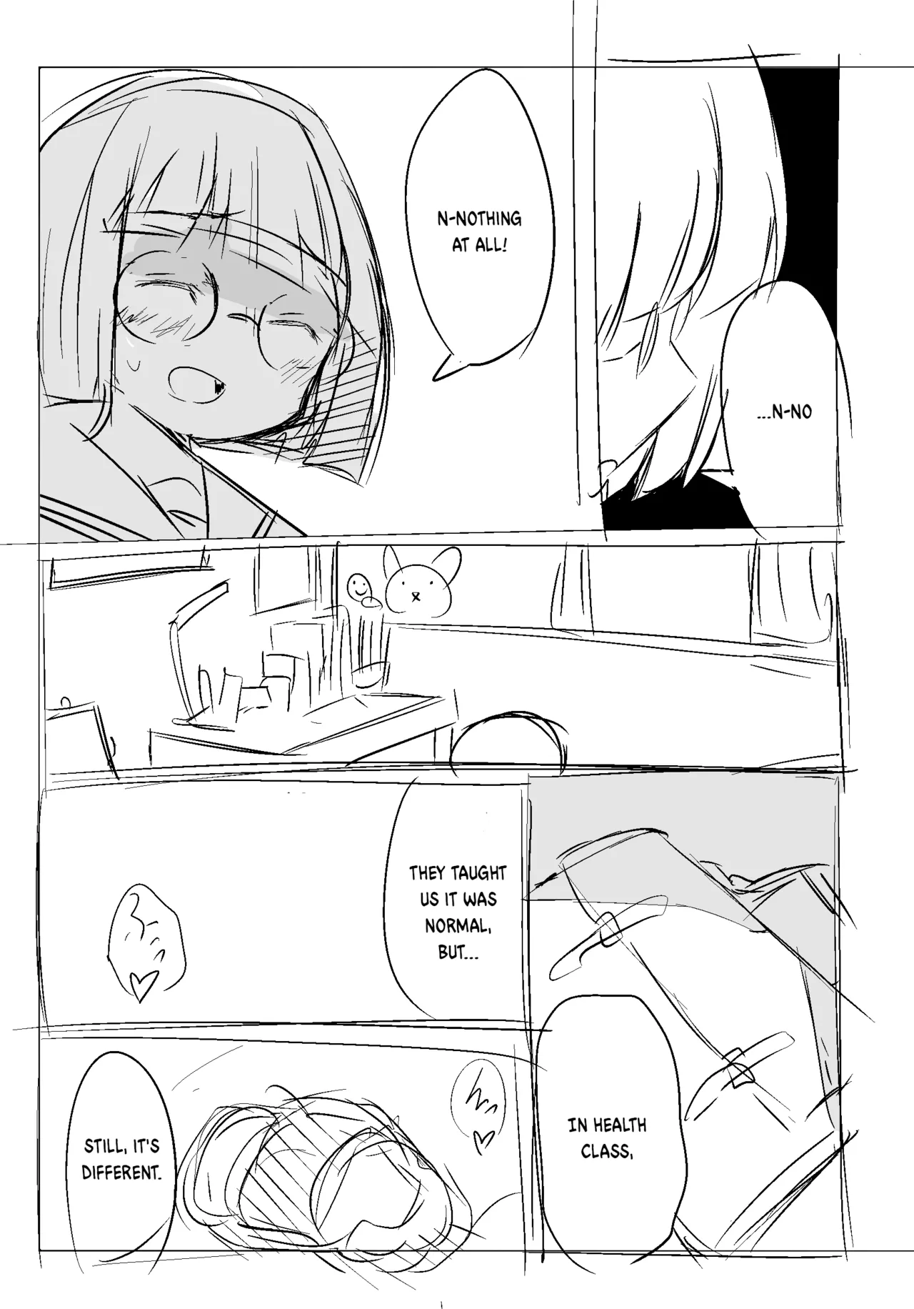 Hiiragi Yukine’s invisible bonds page 15 original parody - chastity belt glasses hentai manga - read online free