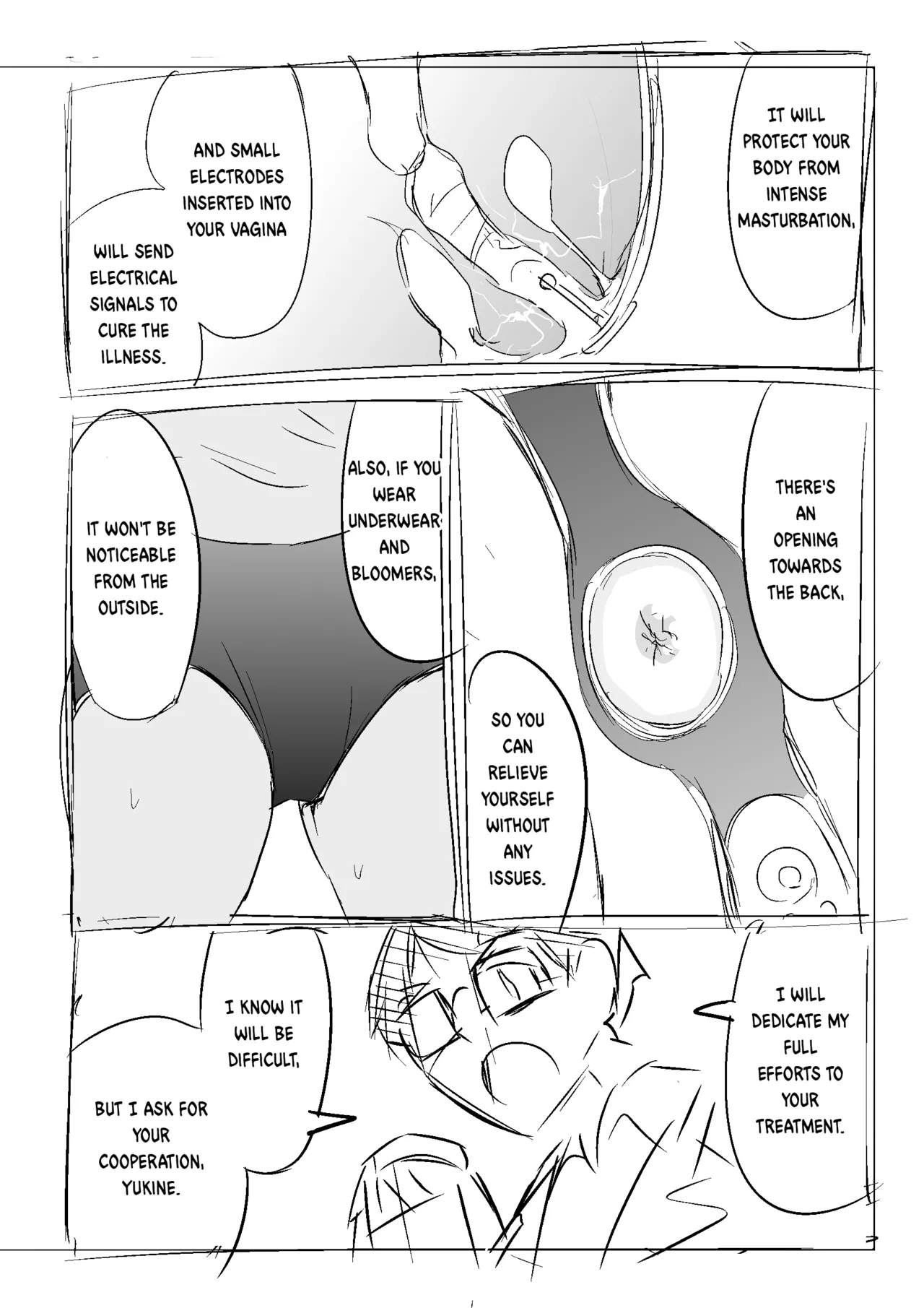 Hiiragi Yukine’s invisible bonds page 20 original parody - sole female rough translation hentai manga - read online free
