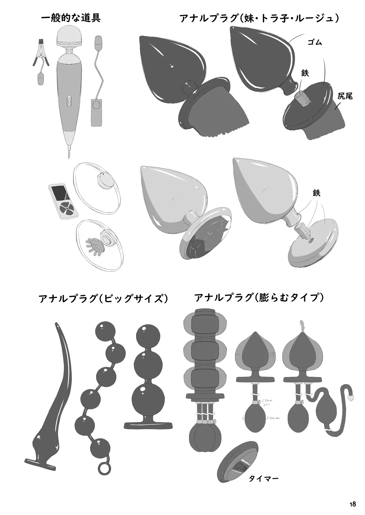 Yokoso! Mousou Bijutsubu page 18 original parody - females only anal hentai manga - read online free