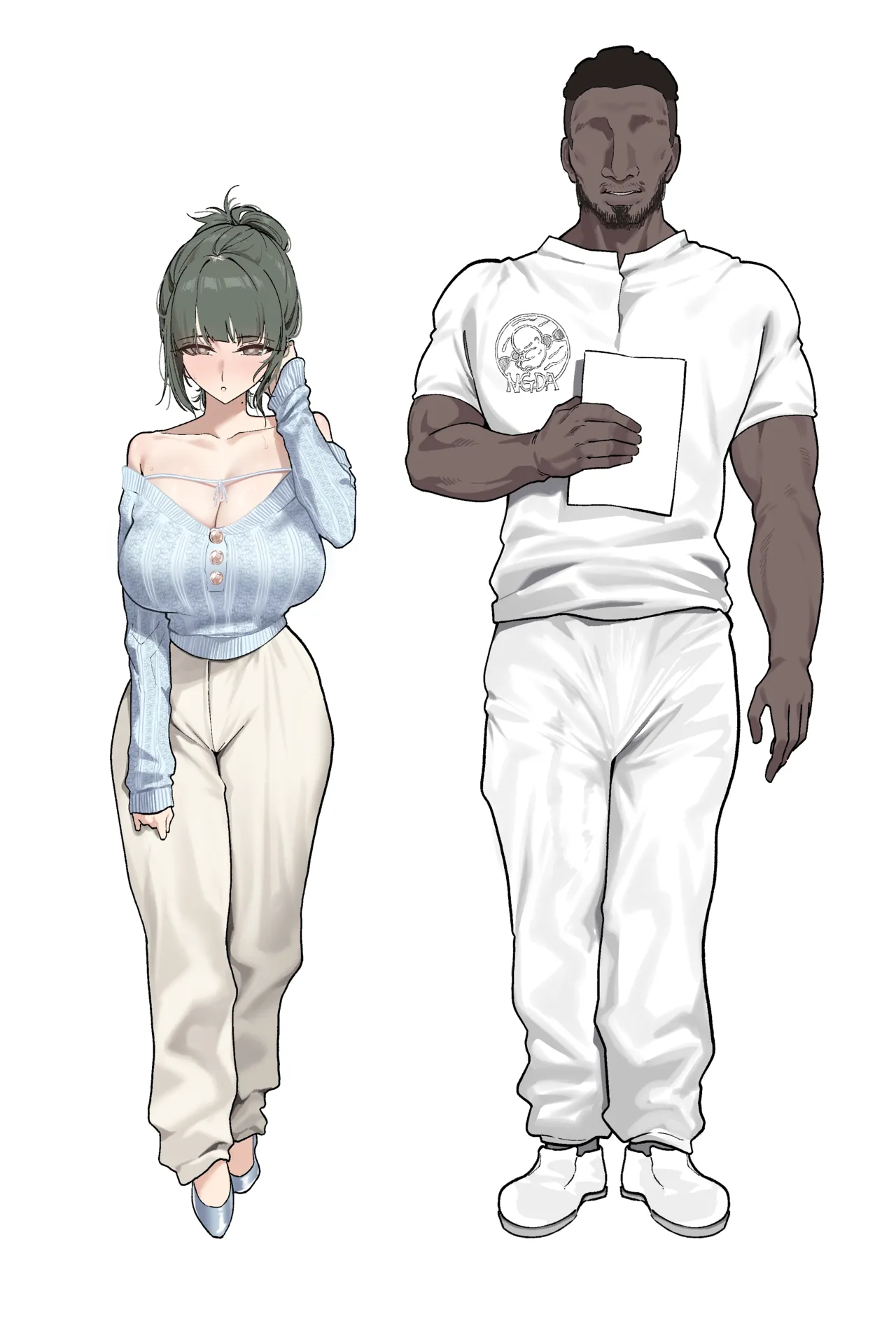 少子化対策未来庁・陽菜編 page 45 original parody - kissing big breasts hentai manga - read online free