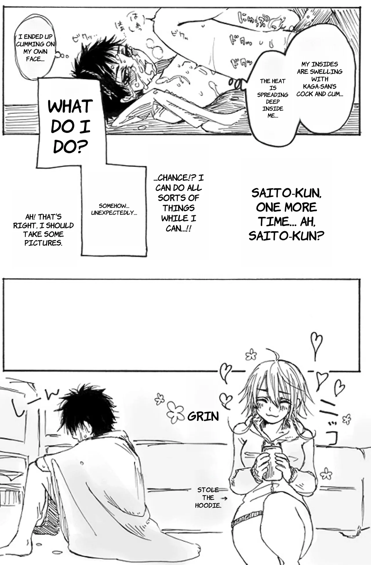 Note Man x Futanari - English page 16 original parody - rough translation futanari hentai manga - read online free