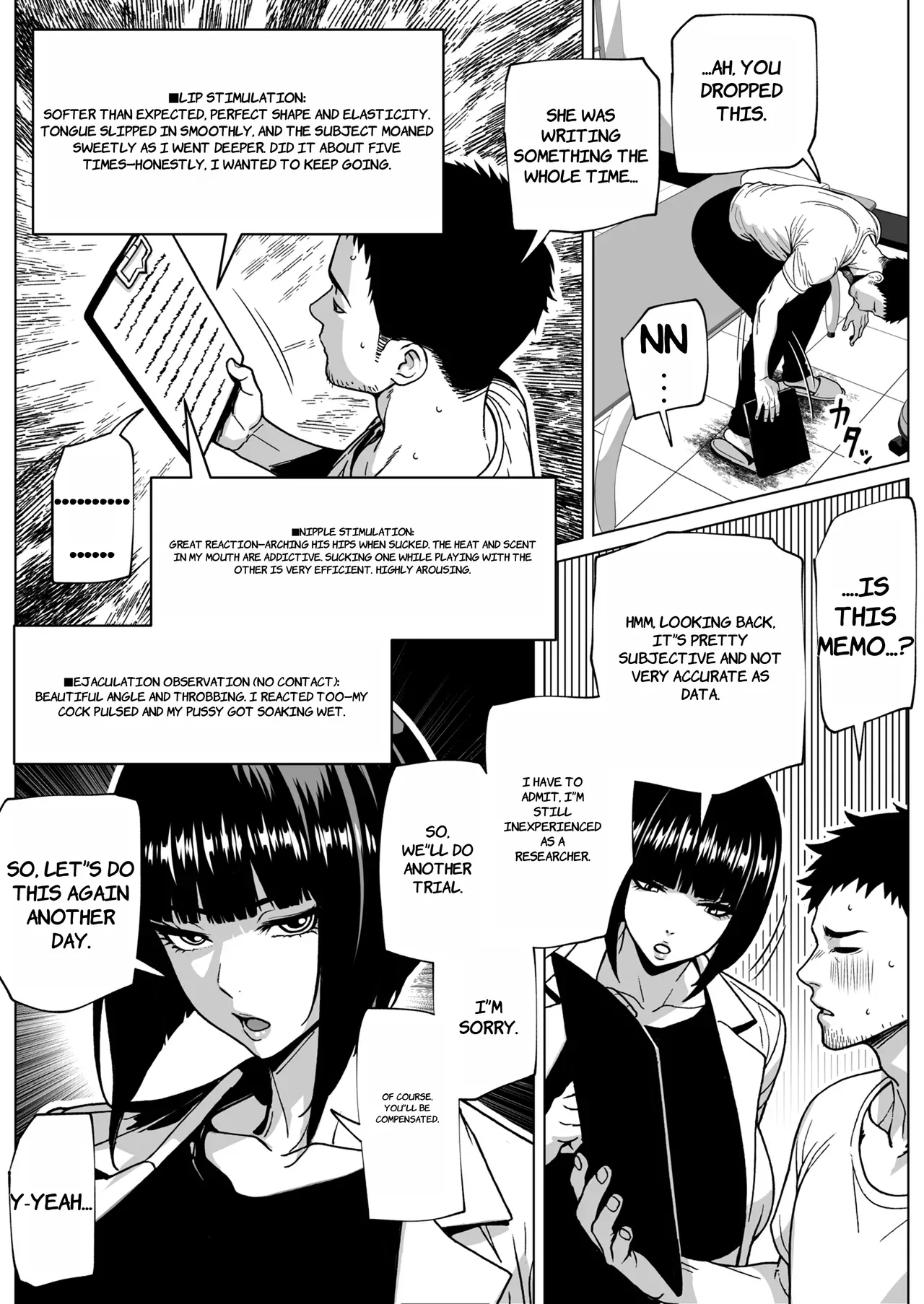 Mondai Arimasen, Watashi mo Tatteimasu - English page 37 original parody - sole male nakadashi hentai manga - read online free