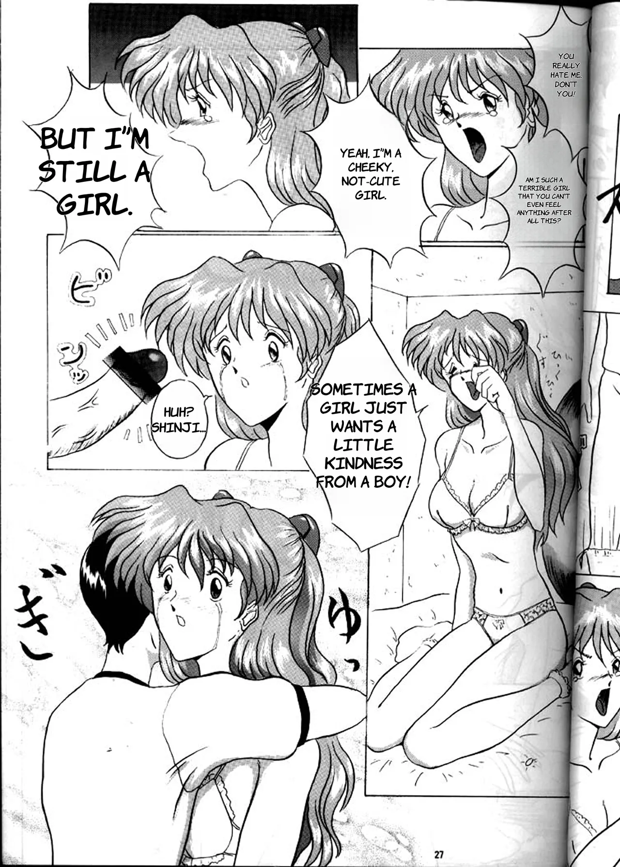 [Yomosue Doukoukai (Gesho Ichirou)] EVA 01 Test (Neon Genesis Evangelion) - English page 26 neon genesis evangelion parody - rough translation big breasts hentai manga - read online free