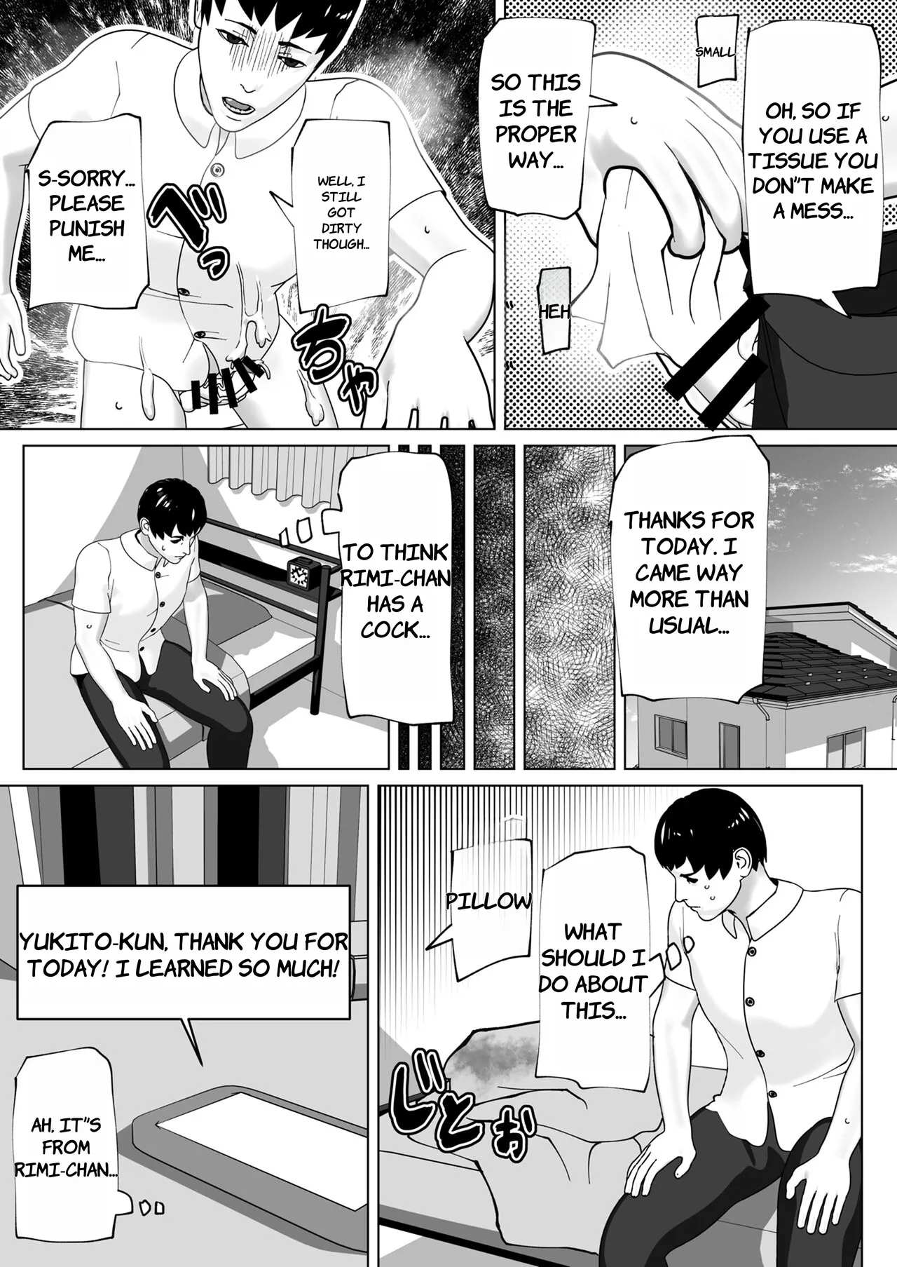 Kanojo ni Chinpo ga Atta node - ENGLISH AI TRANSLATED page 13 original parody - sole male big penis hentai manga - read online free