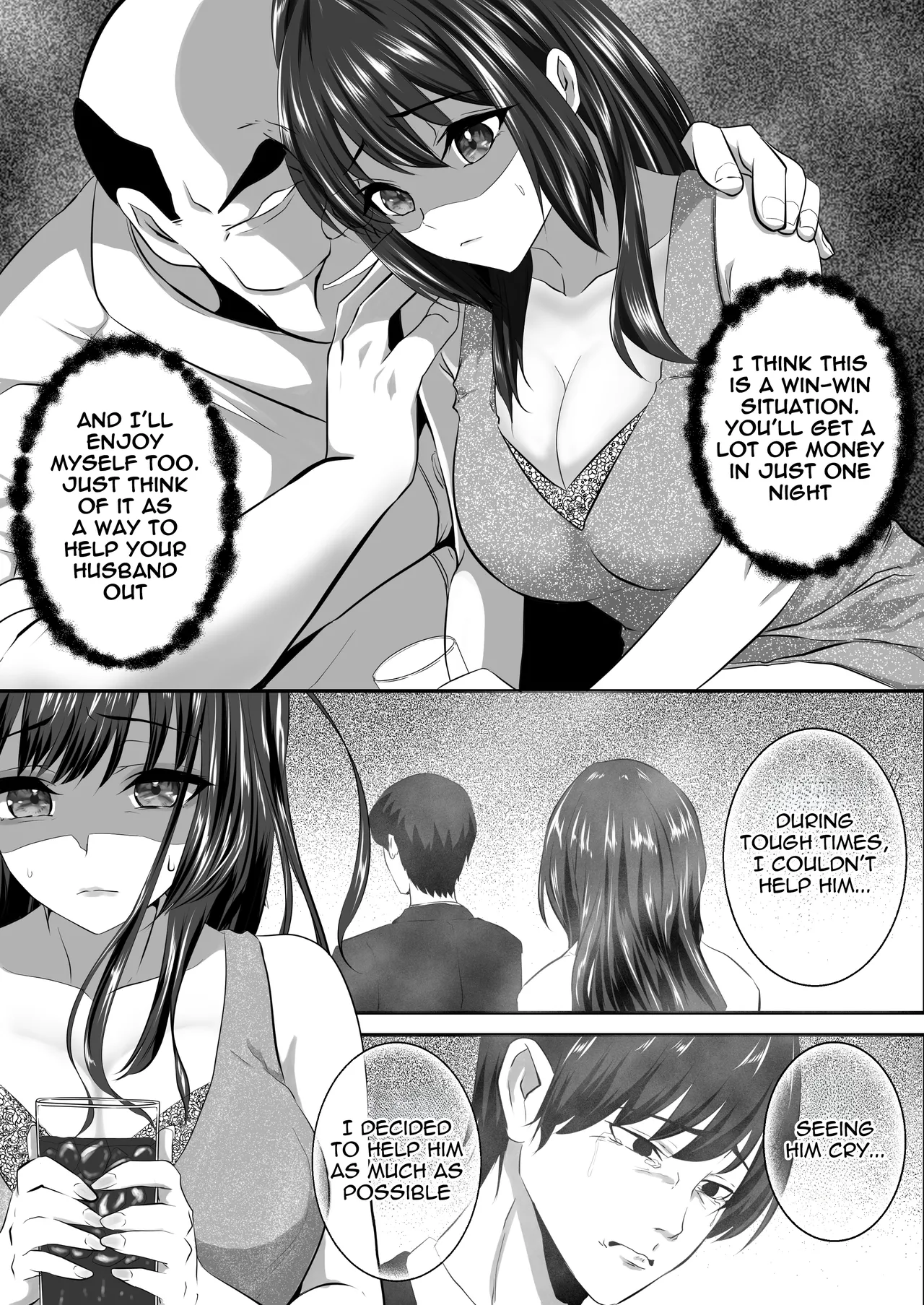 [Zionman] Anata to Watashi no Ayamachi ~Bangaihen Kairaku Ochi e no Ippo~ | Our Mistake ~Side Story: A Step Towards the Fall into Pleasure~ [English] [meganekun_tl] page 9 original parody - sole female sole male hentai manga - read online free