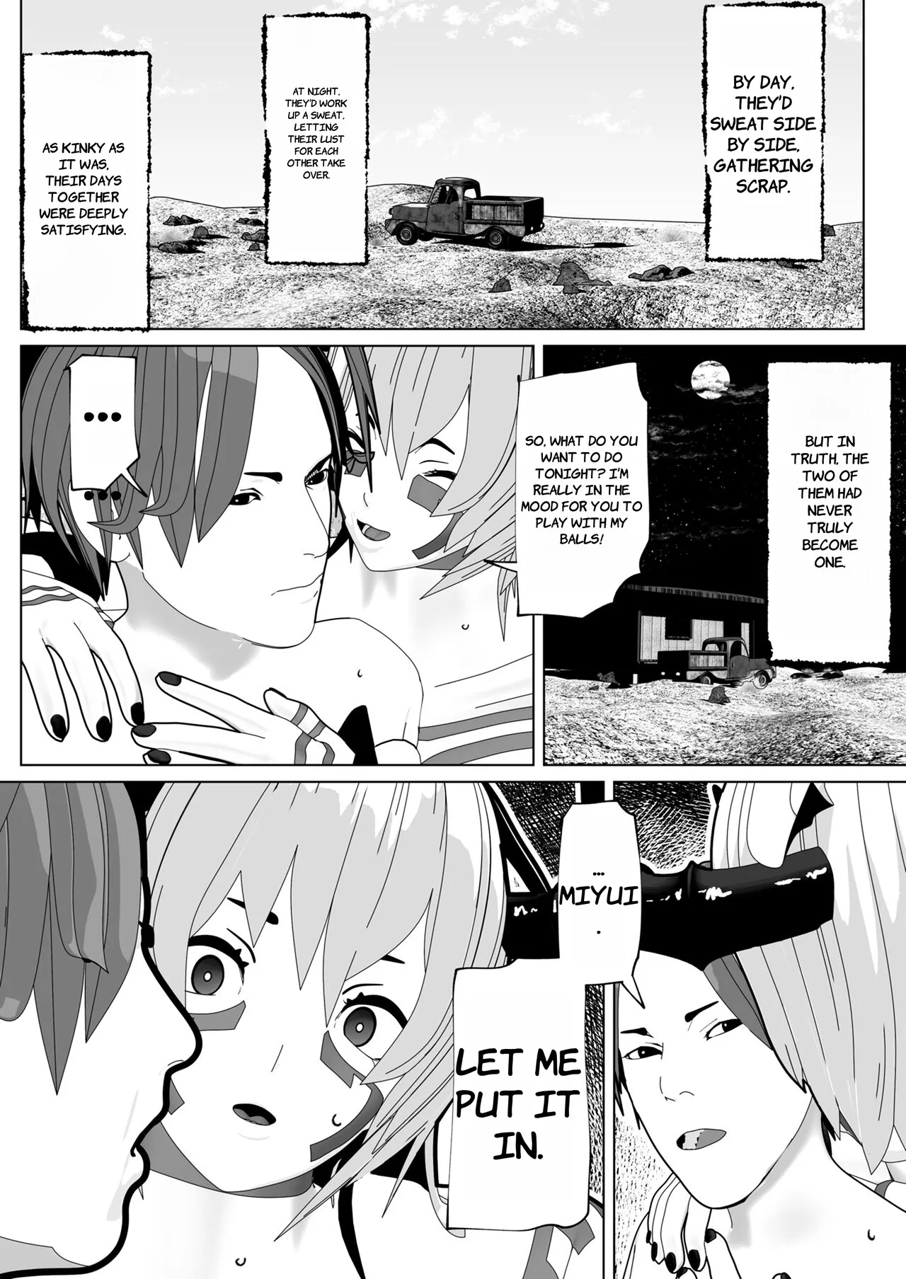 Futanari Ajin ni Natsukareta - ENGLISH AI TRANSLATED page 25 - big breasts anal hentai manga - read online free