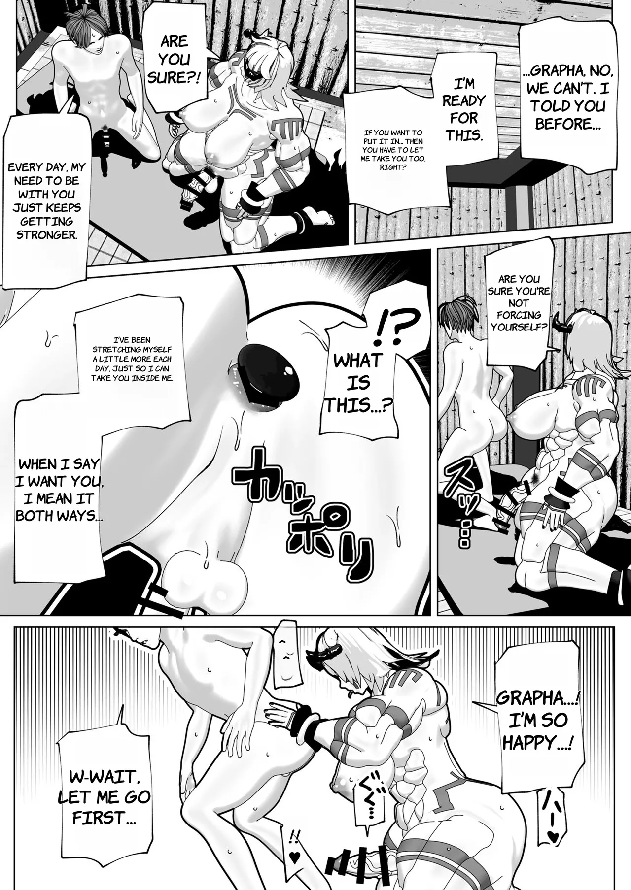 Futanari Ajin ni Natsukareta - ENGLISH AI TRANSLATED page 26 - sole male rough translation hentai manga - read online free