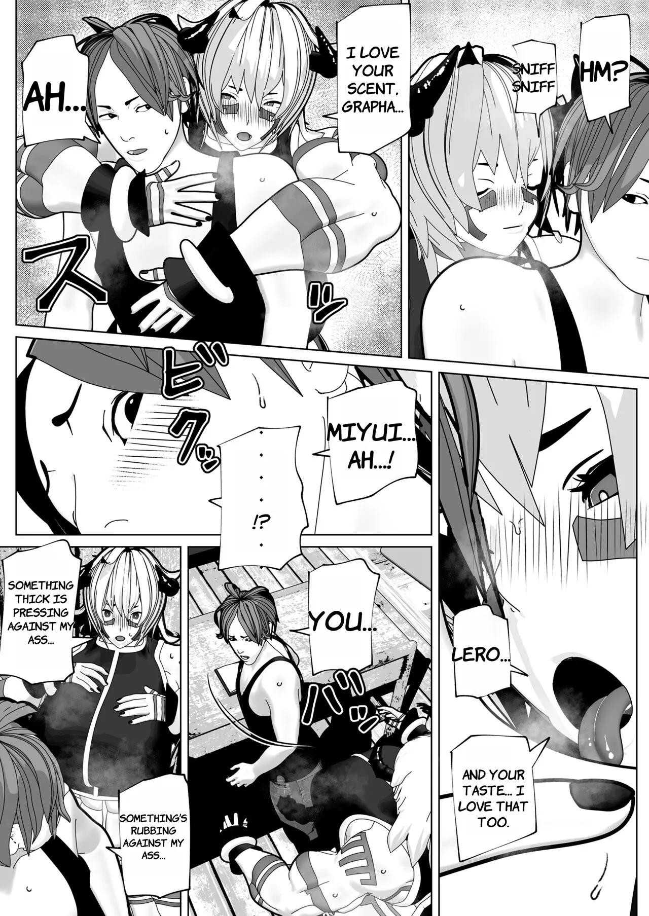 Futanari Ajin ni Natsukareta - ENGLISH AI TRANSLATED page 9 - sole male rough translation hentai manga - read online free