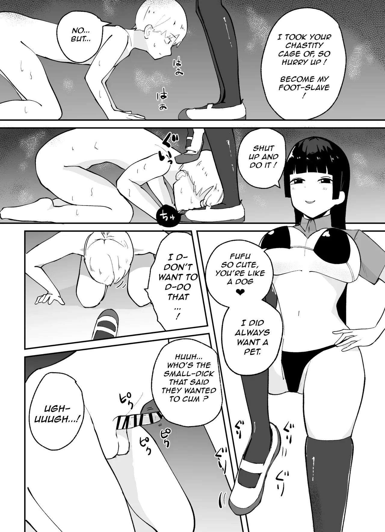 How to Discipline Small-dicked Men ~ Tanshou Danshi no Shitsukekata EN page 15 original parody - sole male paizuri hentai manga - read online free