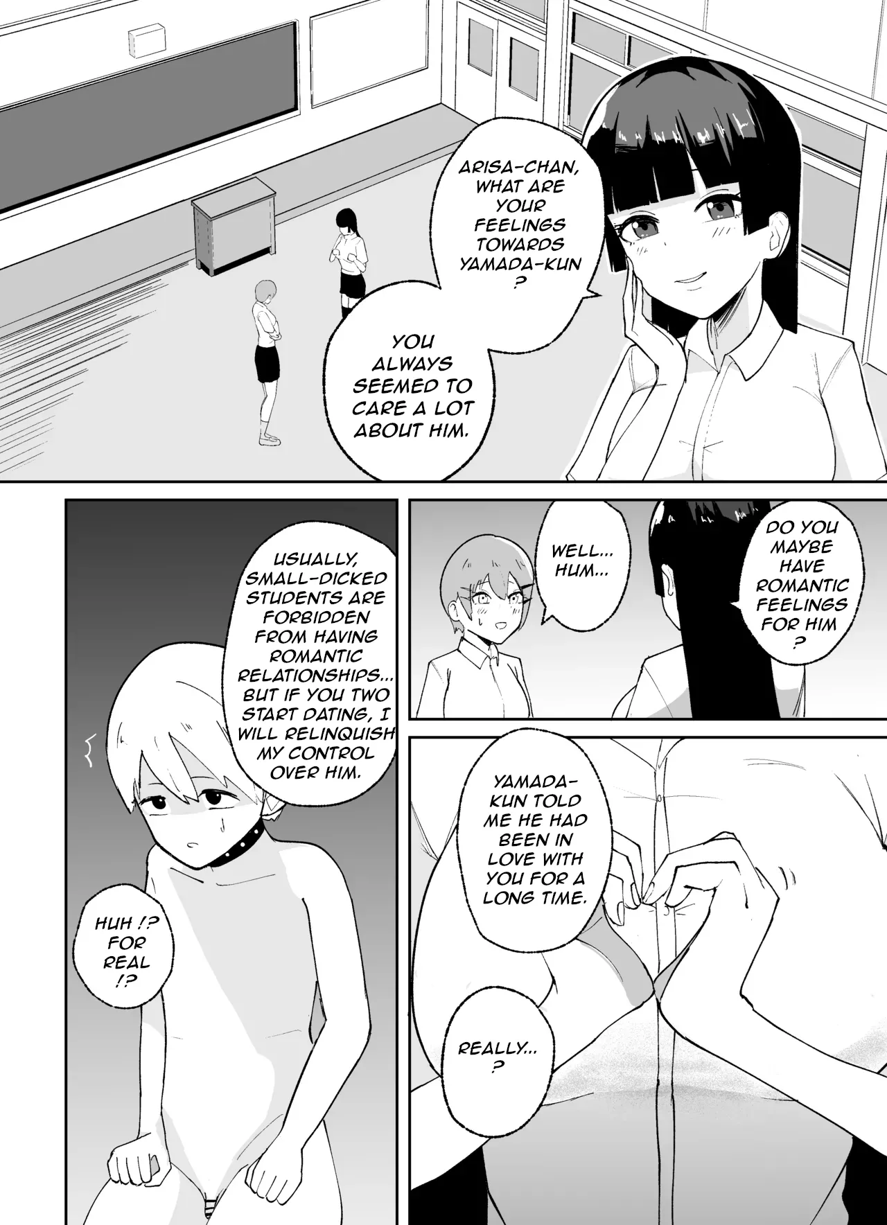 How to Discipline Small-dicked Men ~ Tanshou Danshi no Shitsukekata EN page 32 original parody - sole male paizuri hentai manga - read online free