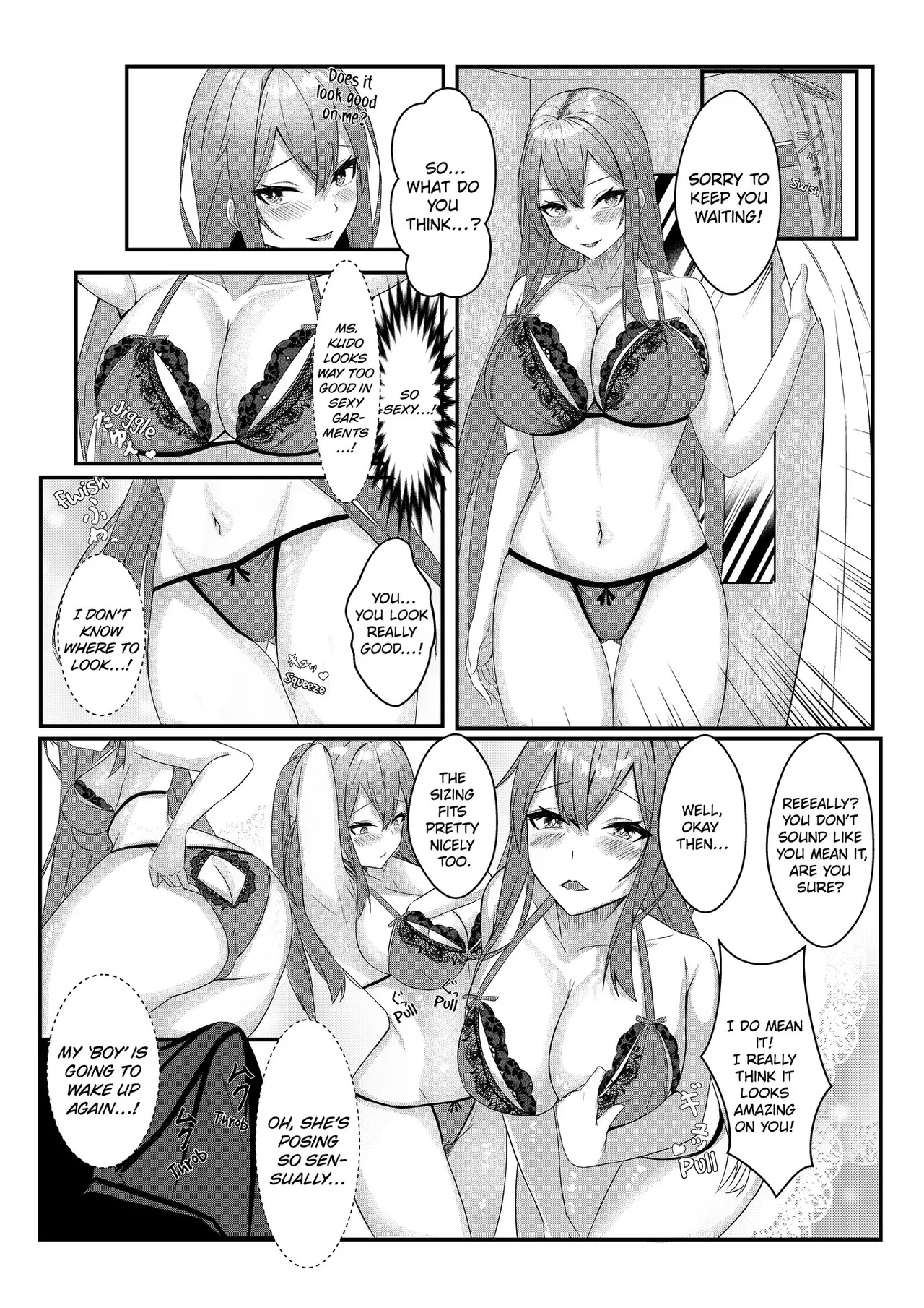 Kyou kara Ladies Shitagi Brand no Producer o Makasaremashita. | Assigned To Produce a Women's Underwear Brand. page 35 original parody - business suit big breasts hentai manga - read online free