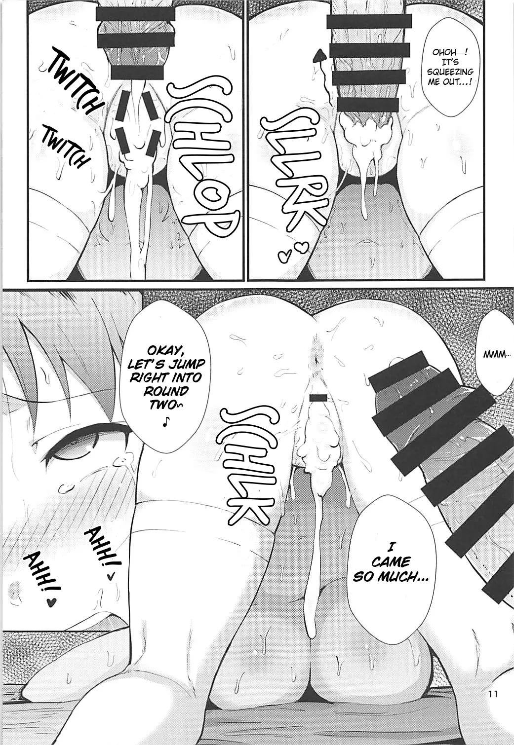 Nanakan page 10 featuring nana abe the idolmaster parody - netorare nakadashi hentai manga - read online free