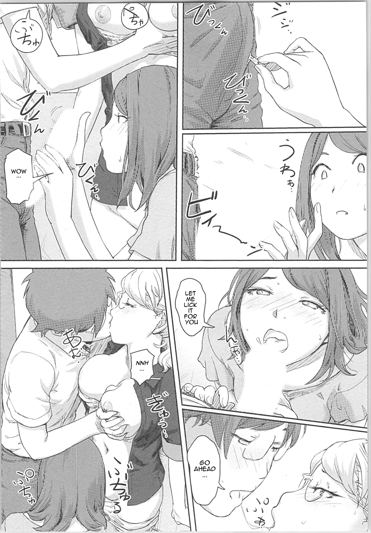 [Xiaowoo] Kaikan Change ♂⇔♀ ~Hajimete wa Onna no Karada de~ Ch. 3 [English] [JusenkyoTL] page 27 - kissing group hentai manga - read online free