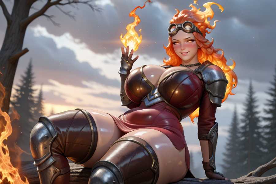 Chandra Nalaar | Magic the Gathering ul7990 ai generated page 9 featuring chandra nalaar magic the gathering parody - big breasts big ass hentai manga - read online free