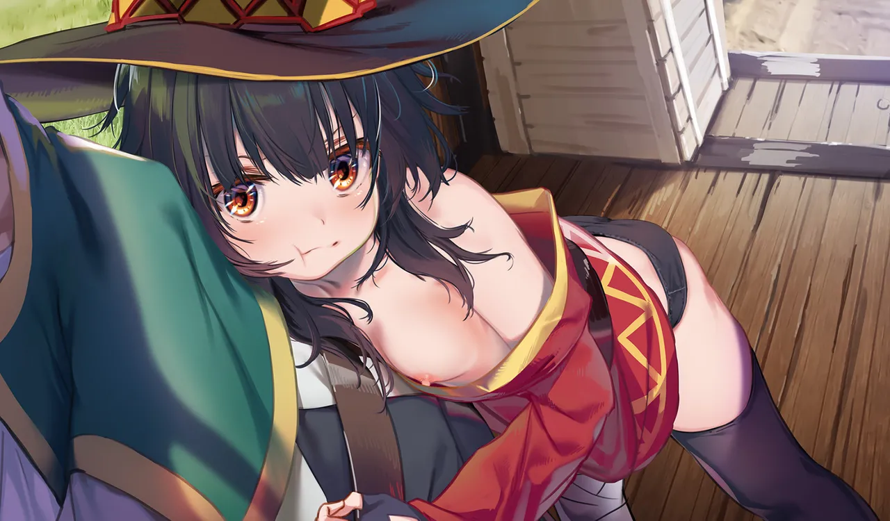 Megumin 1~5 page 155 featuring megumin kono subarashii sekai ni syukufuku o parody - nakadashi mosaic censorship hentai manga - read online free