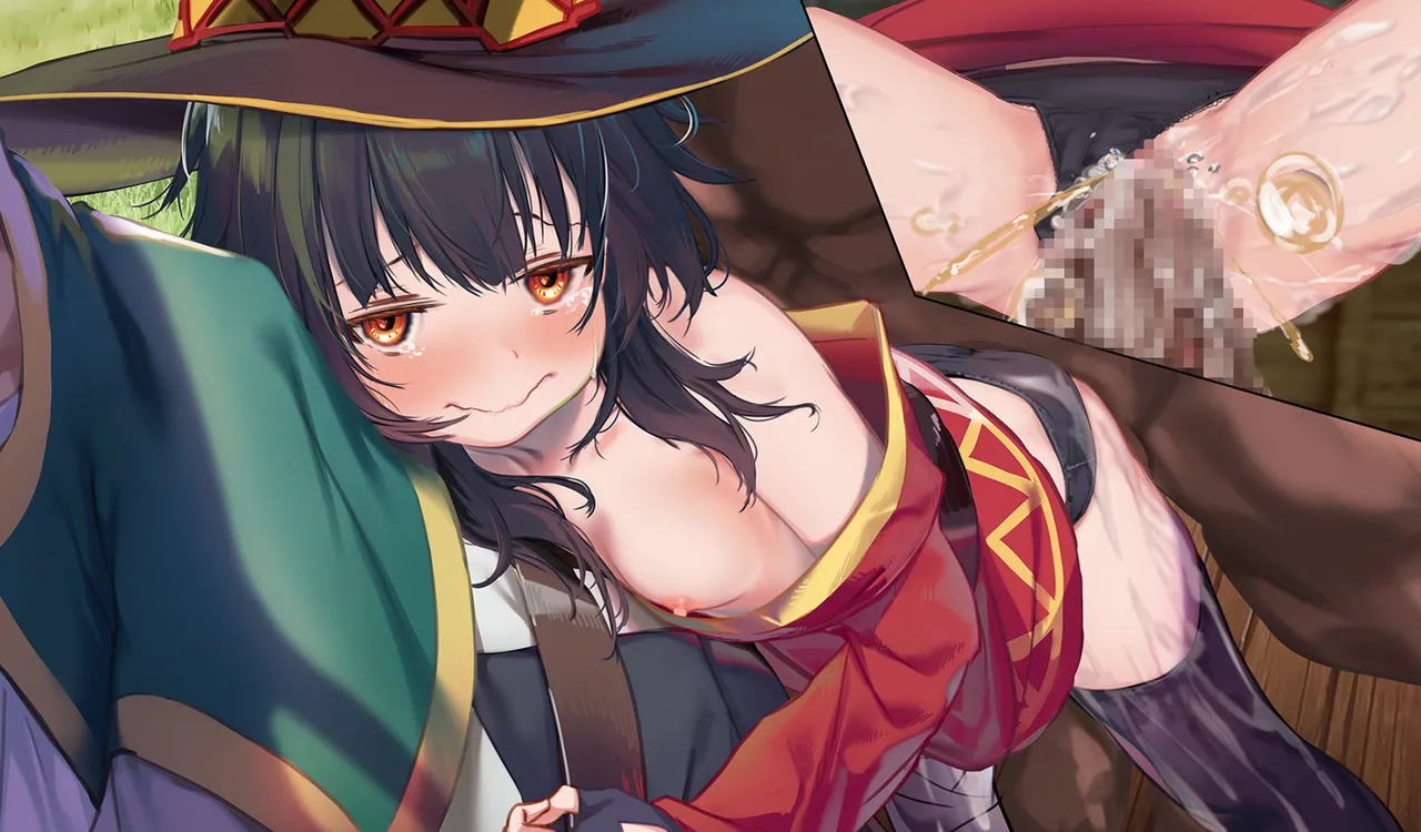 Megumin 1~5 page 176 featuring megumin kono subarashii sekai ni syukufuku o parody - witch group hentai manga - read online free