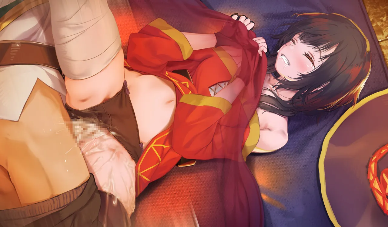 Megumin 1~5 page 198 featuring megumin kono subarashii sekai ni syukufuku o parody - witch group hentai manga - read online free