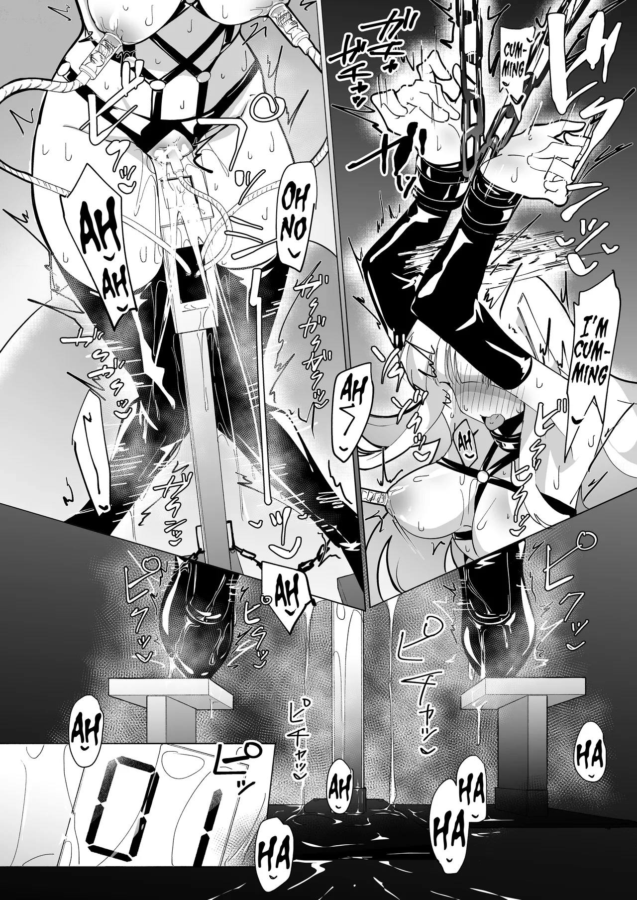 Ushio Choukyou | Ushio Training page 15 featuring noa ushio blue archive parody - blindfold collar hentai manga - read online free