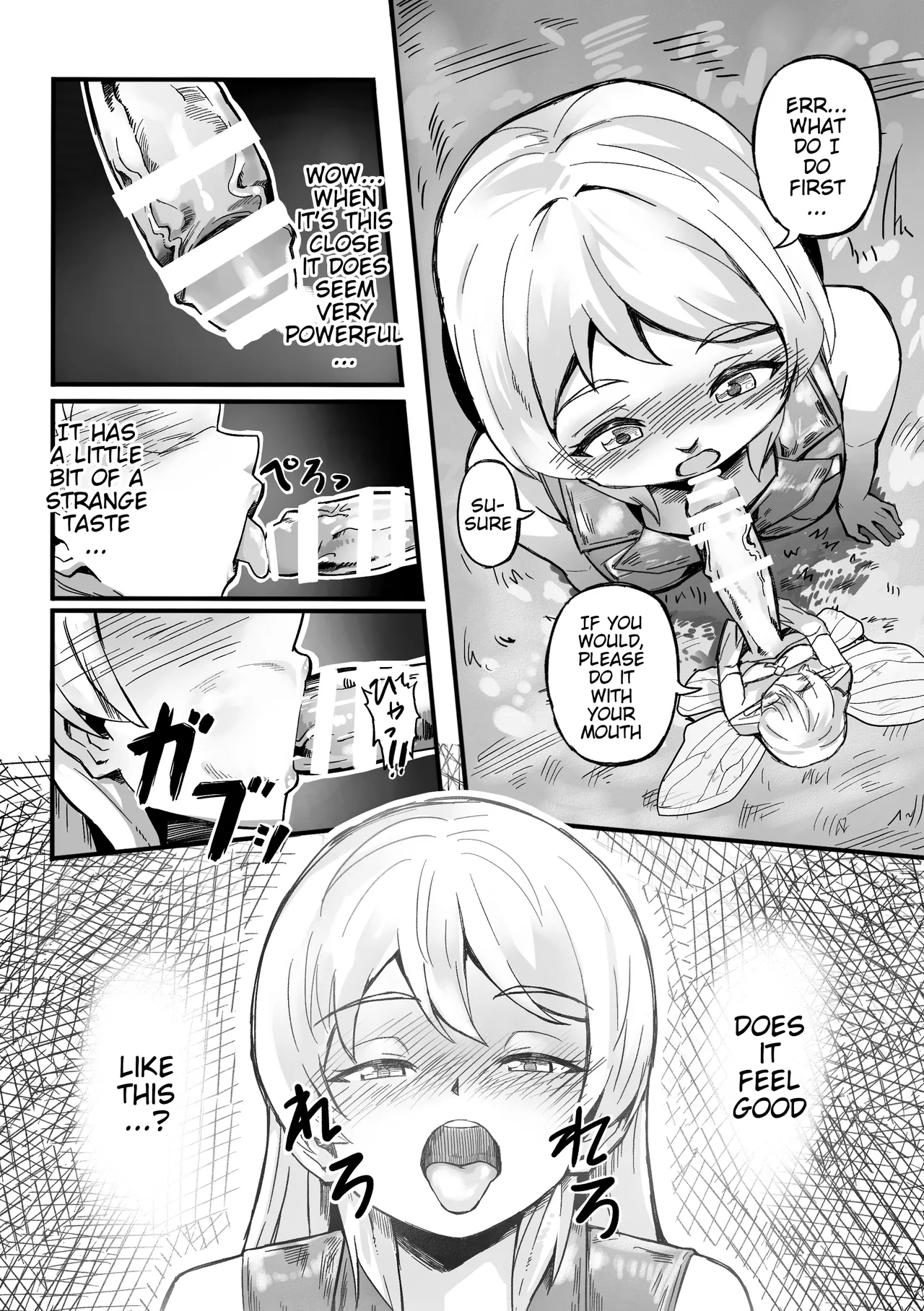 The Girl in the Futanari Fairy Forest page 11 original parody - big penis blowjob hentai manga - read online free