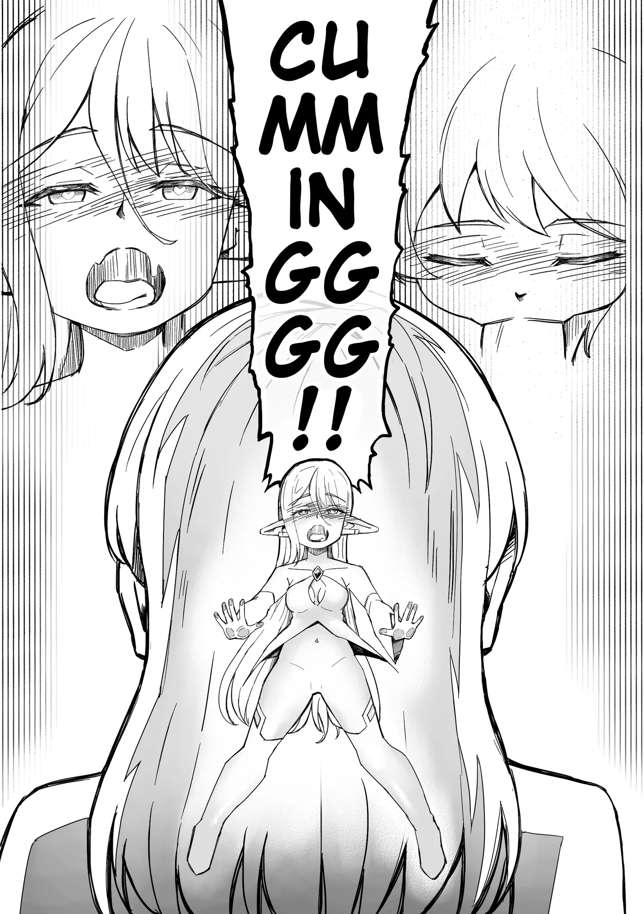 The Girl in the Futanari Fairy Forest page 13 original parody - big penis blowjob hentai manga - read online free