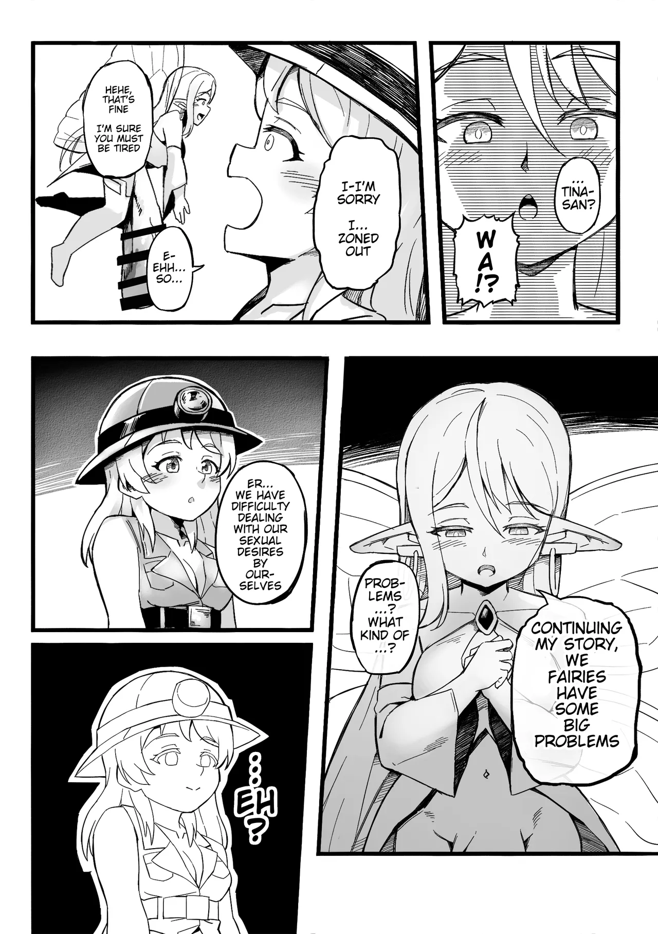 The Girl in the Futanari Fairy Forest page 9 original parody - big penis blowjob hentai manga - read online free