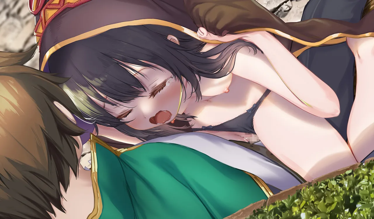 Megumin 6~10 page 101 featuring megumin kono subarashii sekai ni syukufuku o parody - slime mosaic censorship hentai manga - read online free