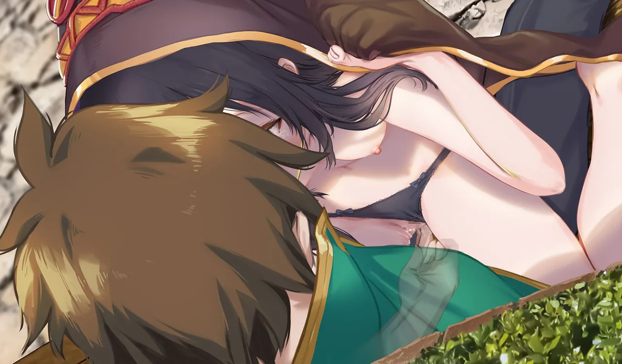 Megumin 6~10 page 98 featuring megumin kono subarashii sekai ni syukufuku o parody - slime mosaic censorship hentai manga - read online free