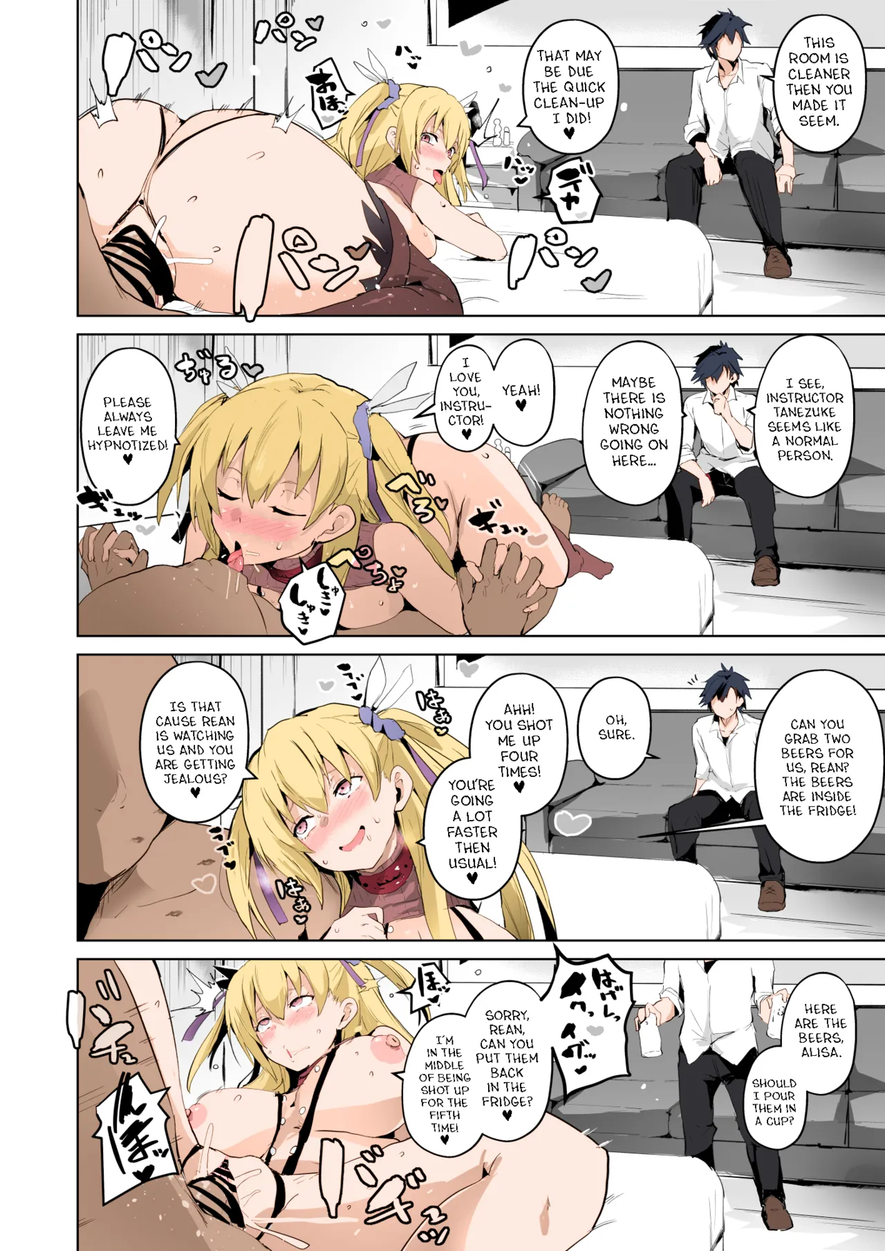 Trails of Hypnosis II | Saimin no Kiseki II page 31 the legend of heroes parody - kissing big breasts hentai manga - read online free