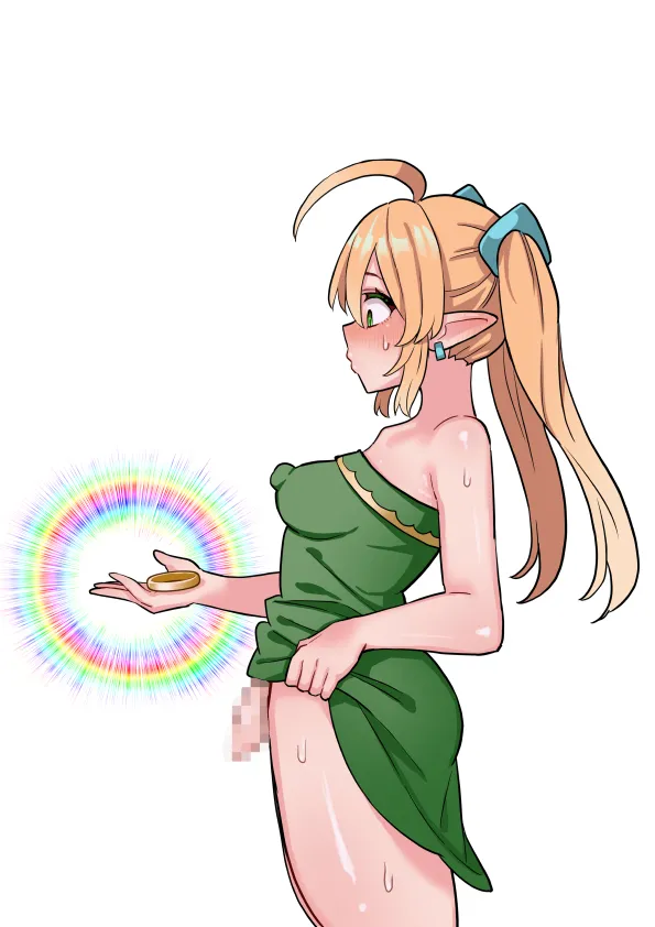 短小包茎ふたなりホビット少女が魔法の指輪で巨根性欲モンスターになる話 1-3 - Page 3