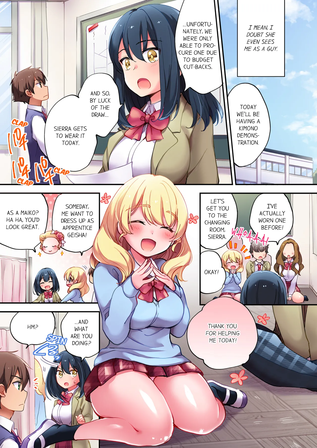 [Yuuzu Tsushiro] Nininbaori wa Saikou no (Sex ga Dekiru) Ibunka Kouryuu desu | Cultural Appreciation Meets Sexual Education Vol.1-2 [English] [Decensored] page 58 - sole male nakadashi hentai manga - read online free