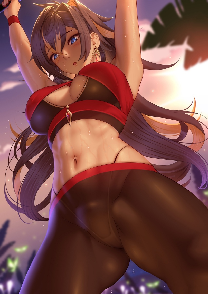 NC18 SKBondage Personal Collection page 74 featuring eula lawrence genshin impact parody - big breasts bondage hentai manga - read online free