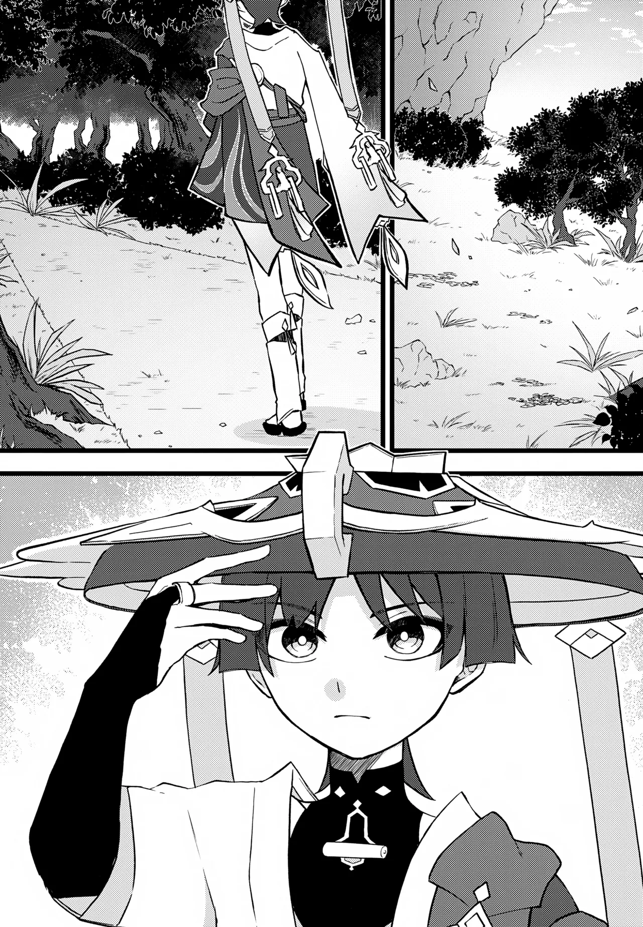 Genshin Shota Omorashi Anthology page 12 featuring scaramouche genshin impact parody - males only urination hentai manga - read online free