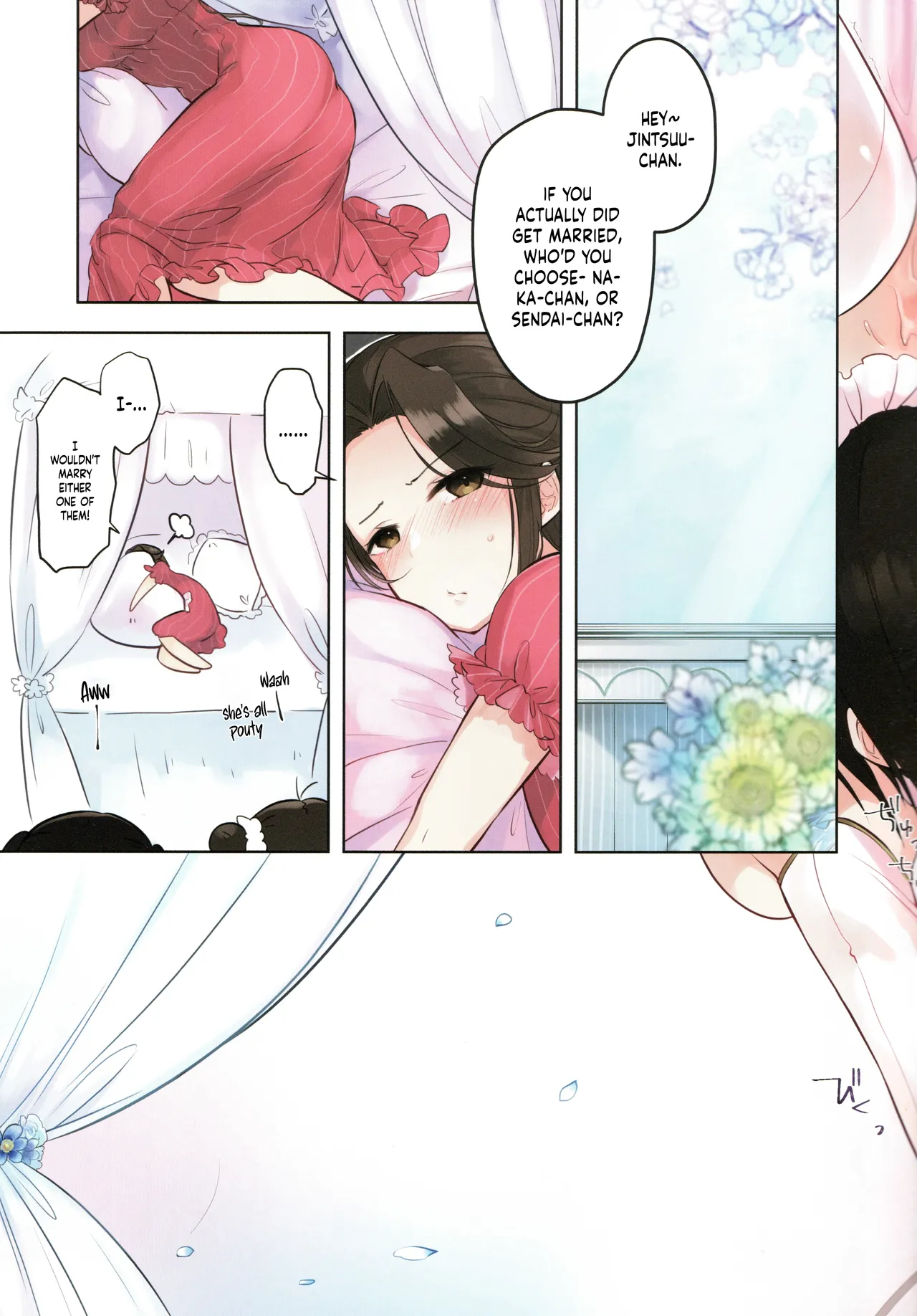 Ame no Kaori o Junpaku ni Somete | Fluttering White Hydrangea - Page 13