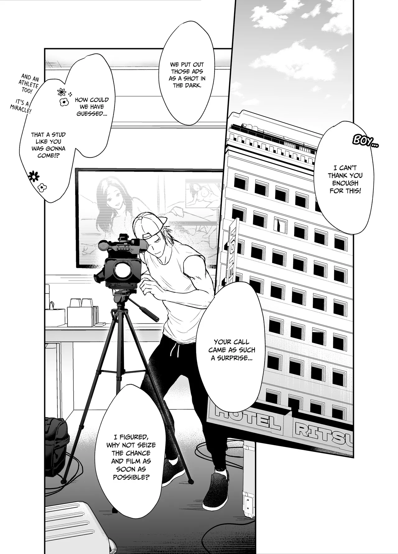 I Can Explain! Co-Starring in a Porno With My Arch-Rival! page 17 original parody - kissing leg lock hentai manga - read online free