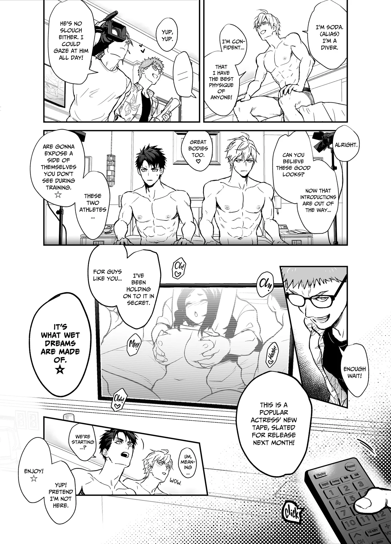 I Can Explain! Co-Starring in a Porno With My Arch-Rival! page 30 original parody - kissing leg lock hentai manga - read online free