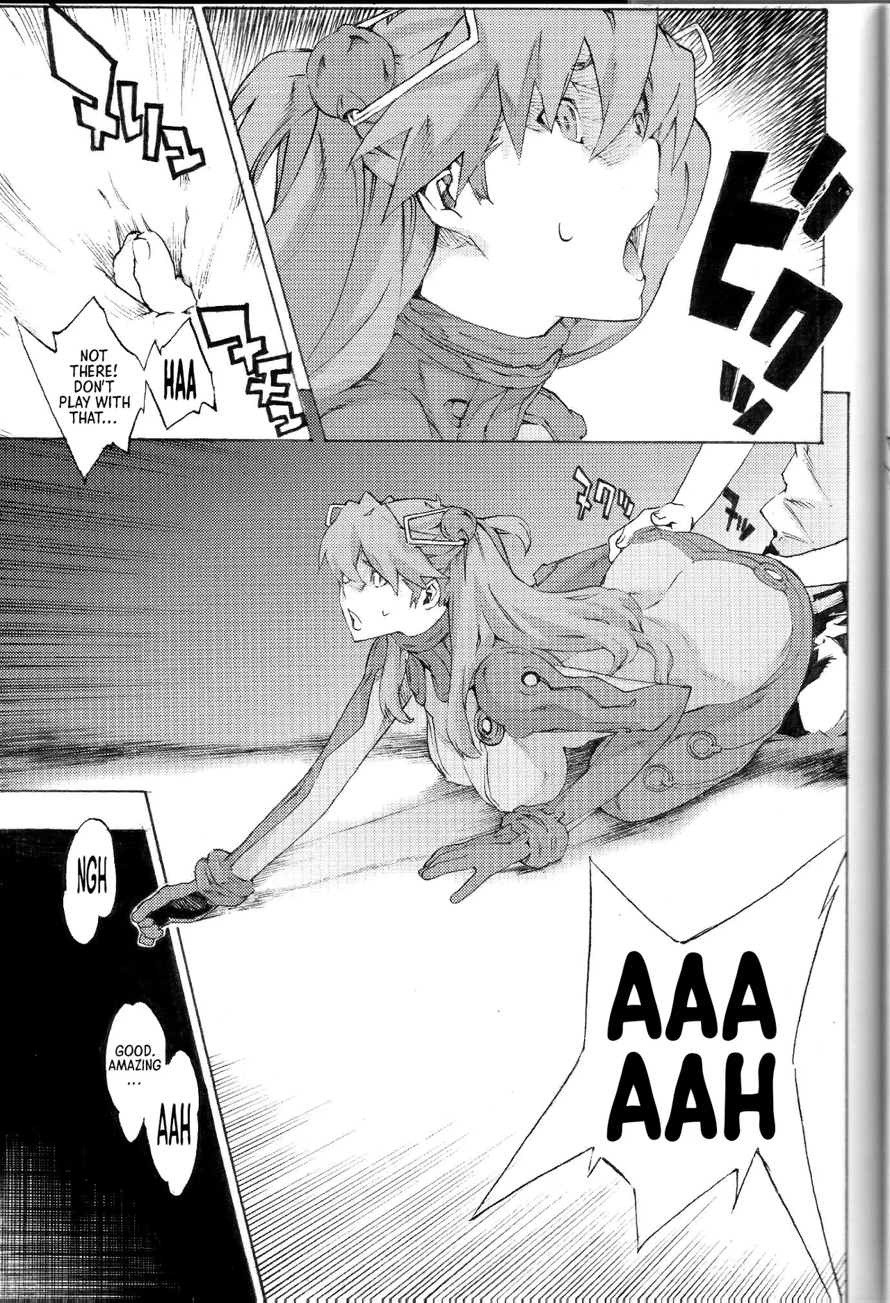 SYNCHROCORD 8 page 13 featuring shinji ikari neon genesis evangelion parody - sole female sole male hentai manga - read online free