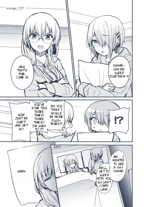 Ruka and Yuki in Bed Together - Page 1