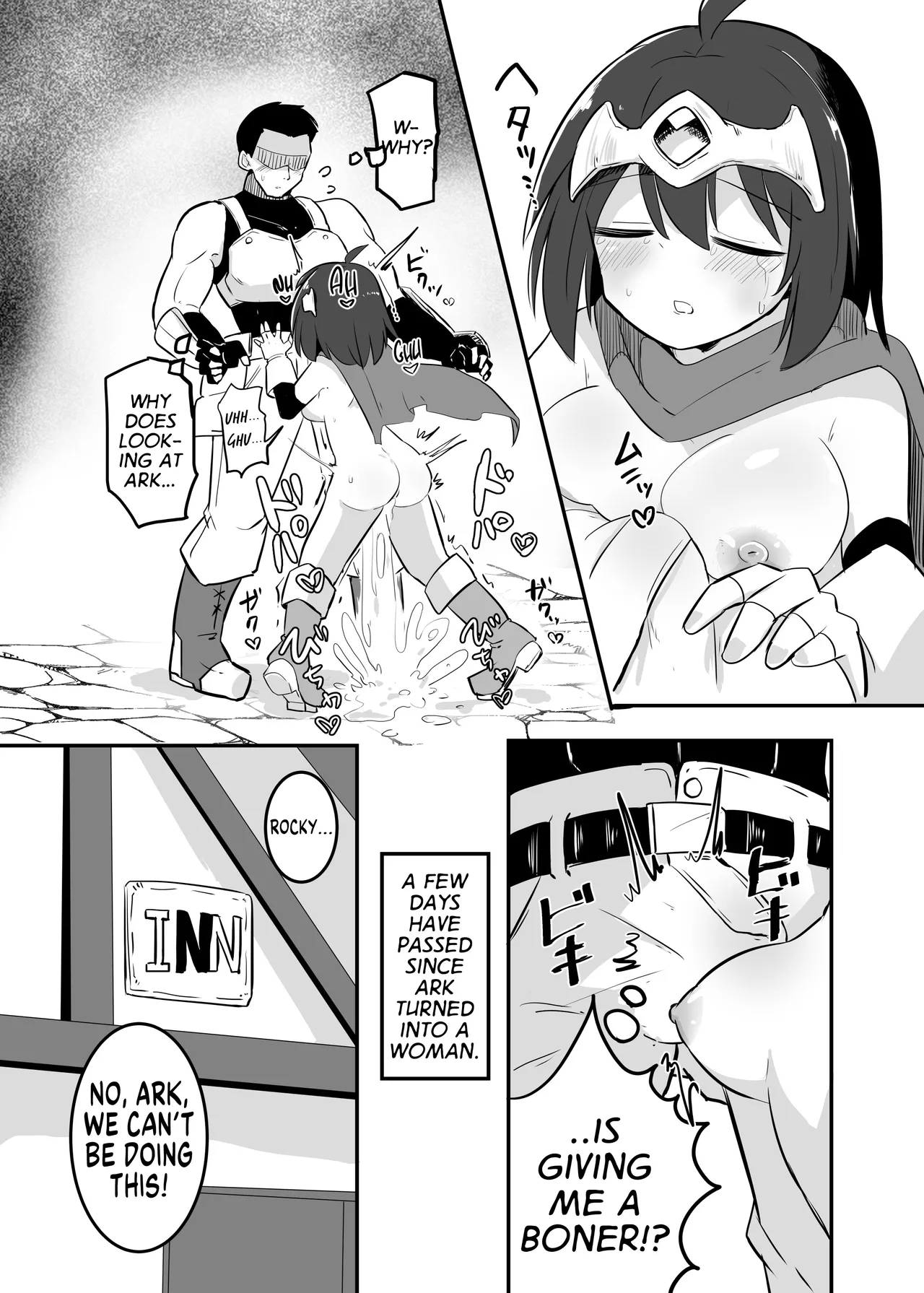 Kankaku Shadan TS Otoshiana | TS Sensory Deprivation Pit Trap page 25 original parody - defloration impregnation hentai manga - read online free